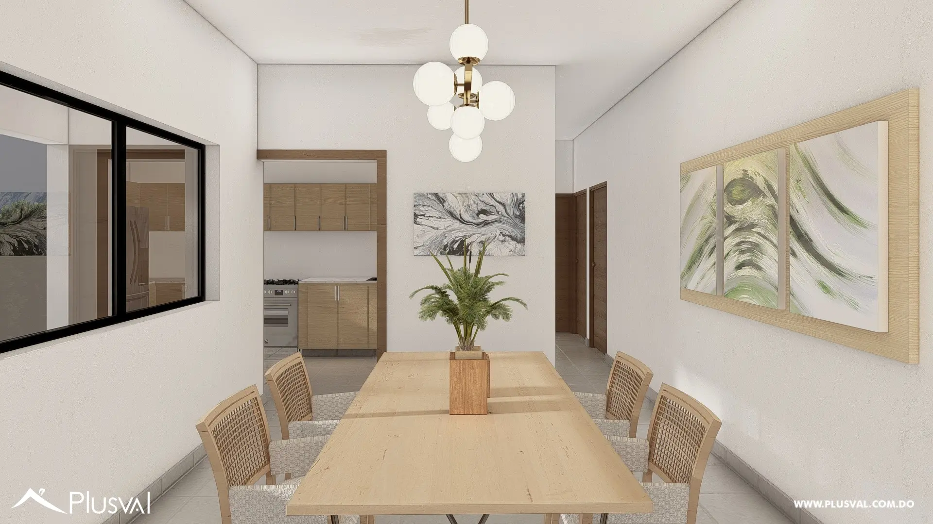 Villas de 3 habitaciones en Bávaro 503870