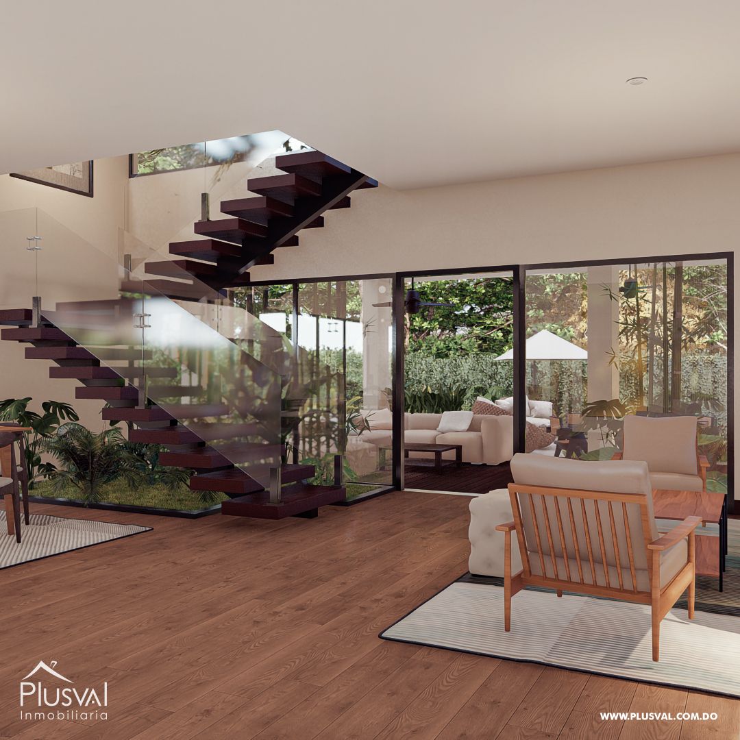 Villas de 3 niveles en Cap Cana 318334