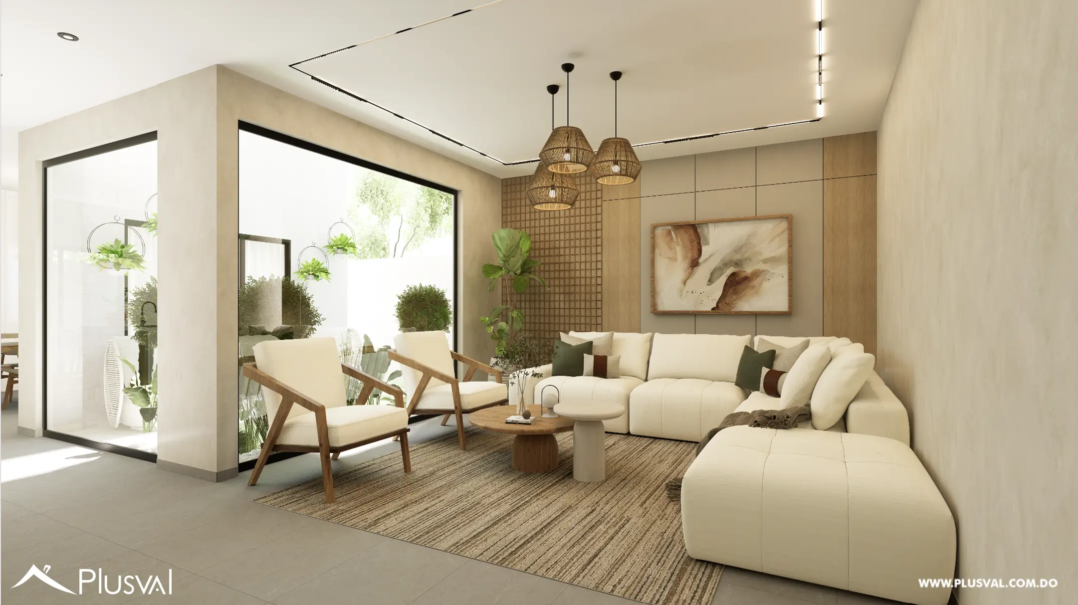 Casa en Residencial Cerrado en Santo Domingo Norte 502959