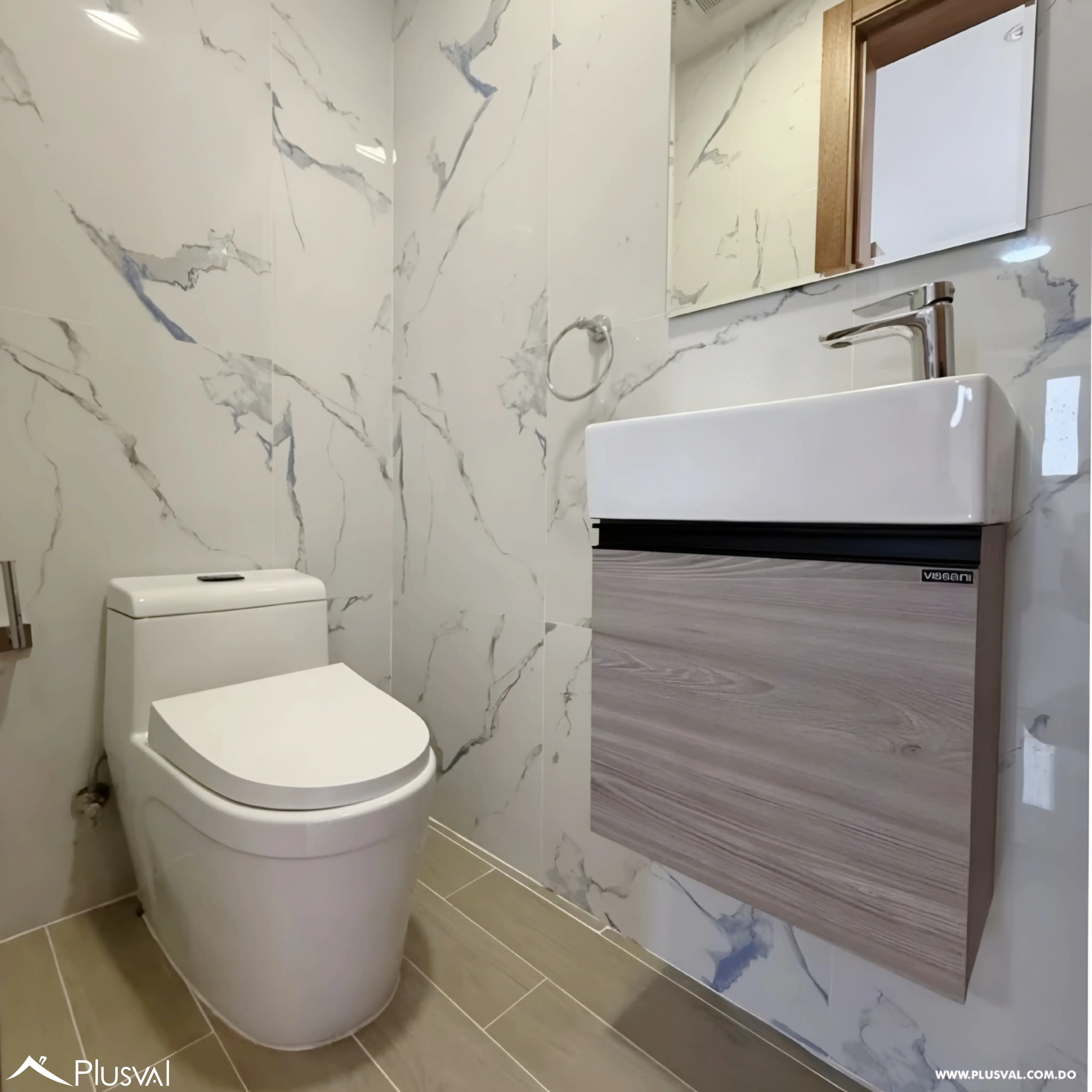 Apartamento en alquiler Serralles, una habitación en segundo nivel con terraza. 471487