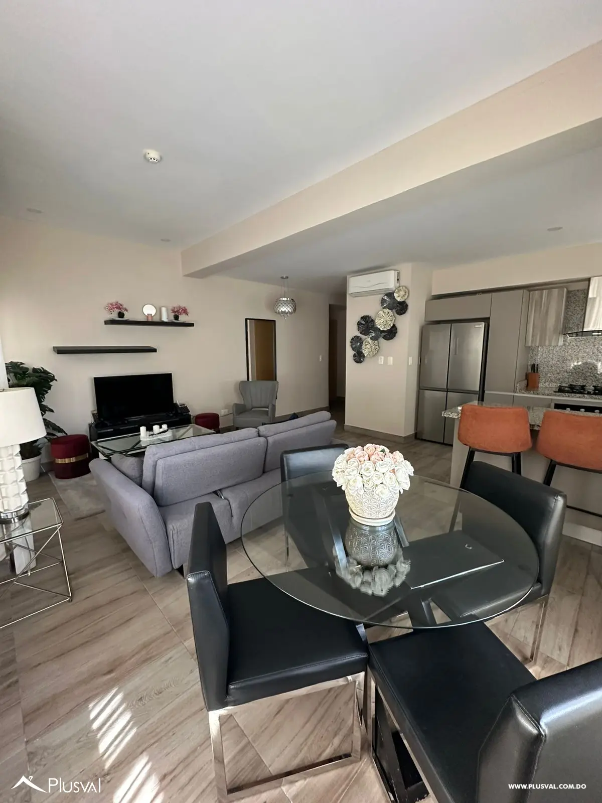 Amplio apartamento amueblado en piantini. 492075