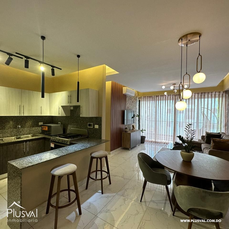 Apartamento de 2 habitaciones AMUEBLADO en alquiler en Evaristo Morales 272044
