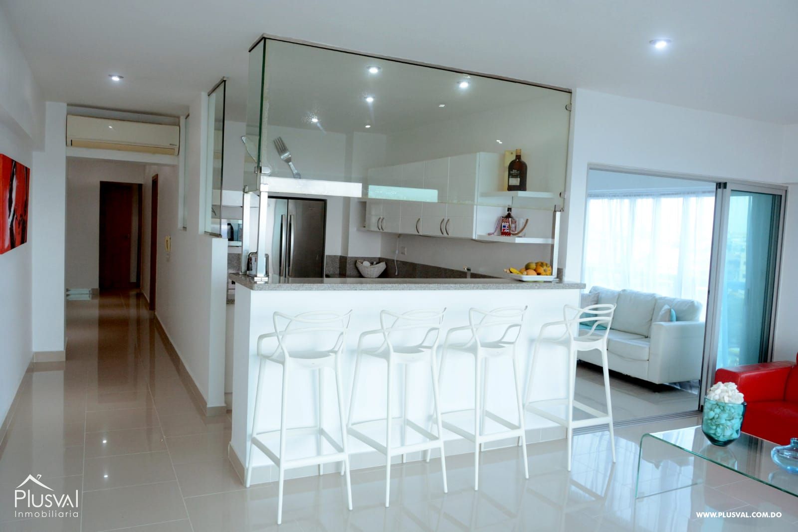 Apartamento en alquiler amueblado en Malecón de Santo Domingo 340205