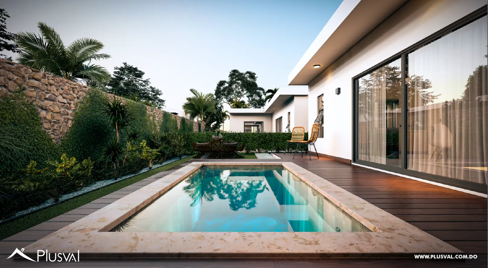 Confort y Elegancia | Casa de 1 Nivel de 3 Habitaciones. M3 Las Cayas at Vista Cana 508252