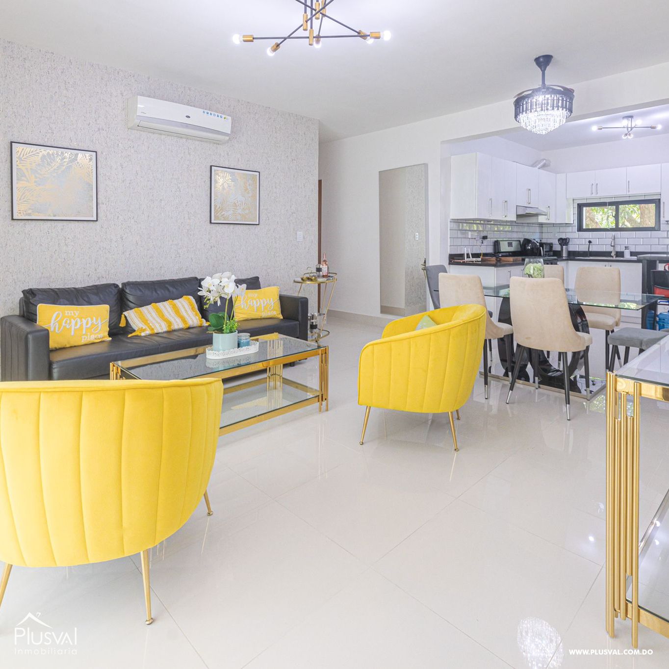 Exclusivo Apartamento Amueblado de 3 Habitaciones 245017
