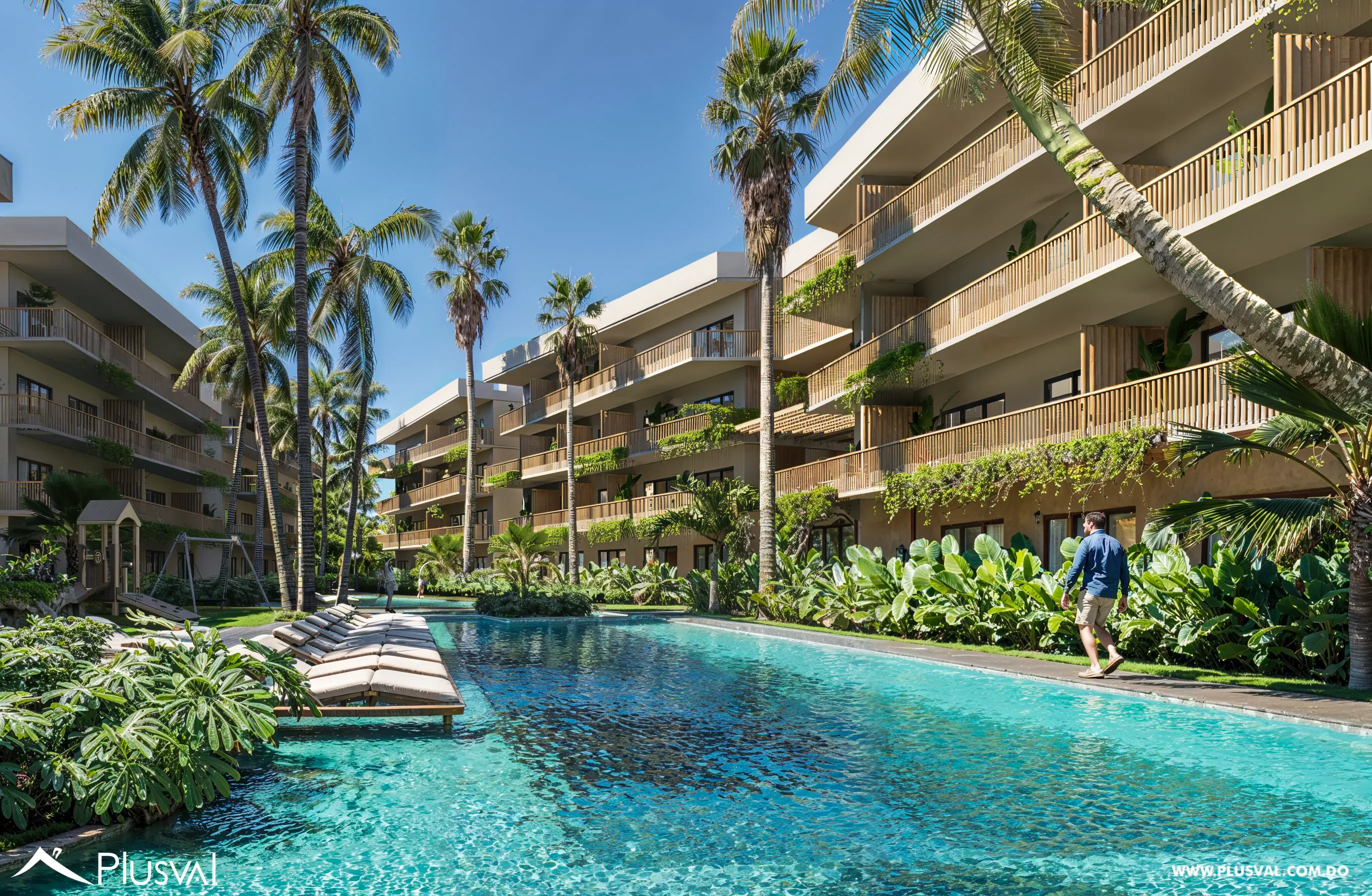 Apartamento de 1 habitacion en Eco Condo Hotel KAYA at Downtown 505766