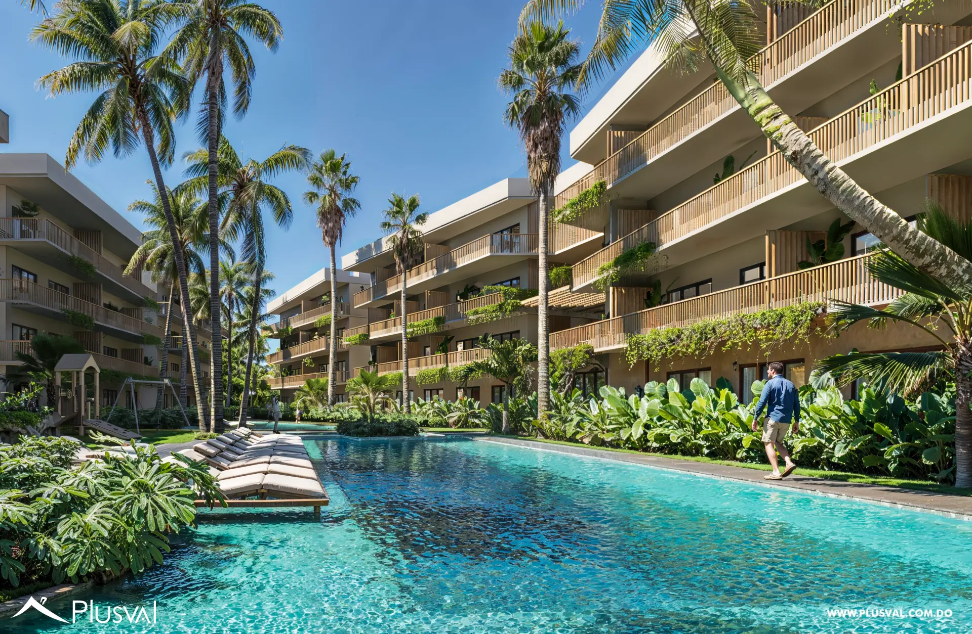 Apartamento de 1 habitacion en Eco Condo Hotel KAYA at Downtown 505766