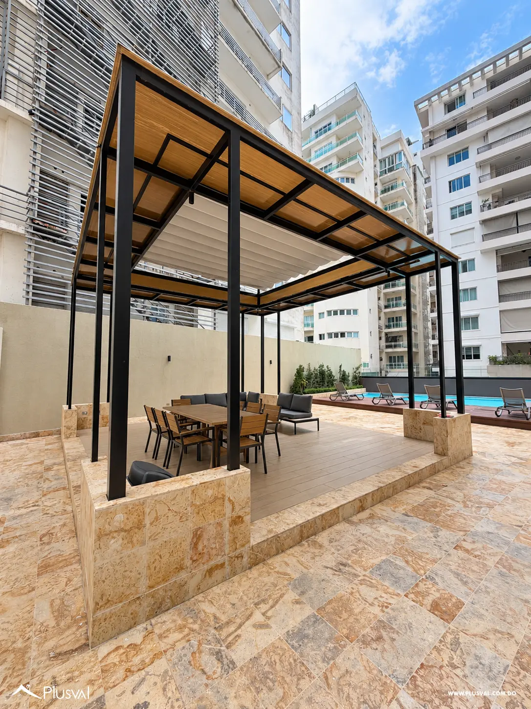 Penthouse de Lujo en Naco | 3 Niveles, 3 Habitaciones y Terraza 537047