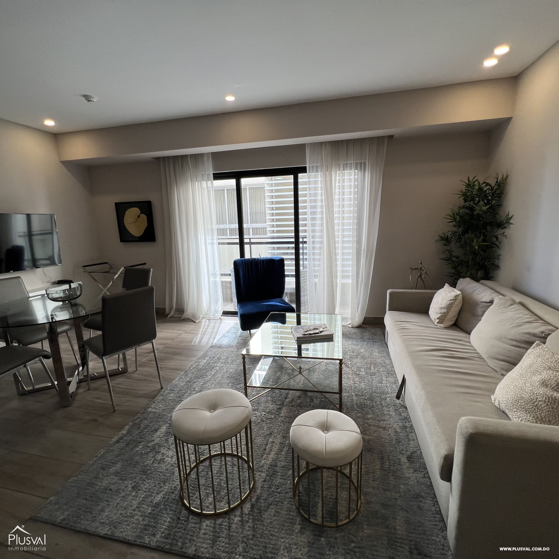 Apartamento amueblado en Alquiler en Piantini 517092