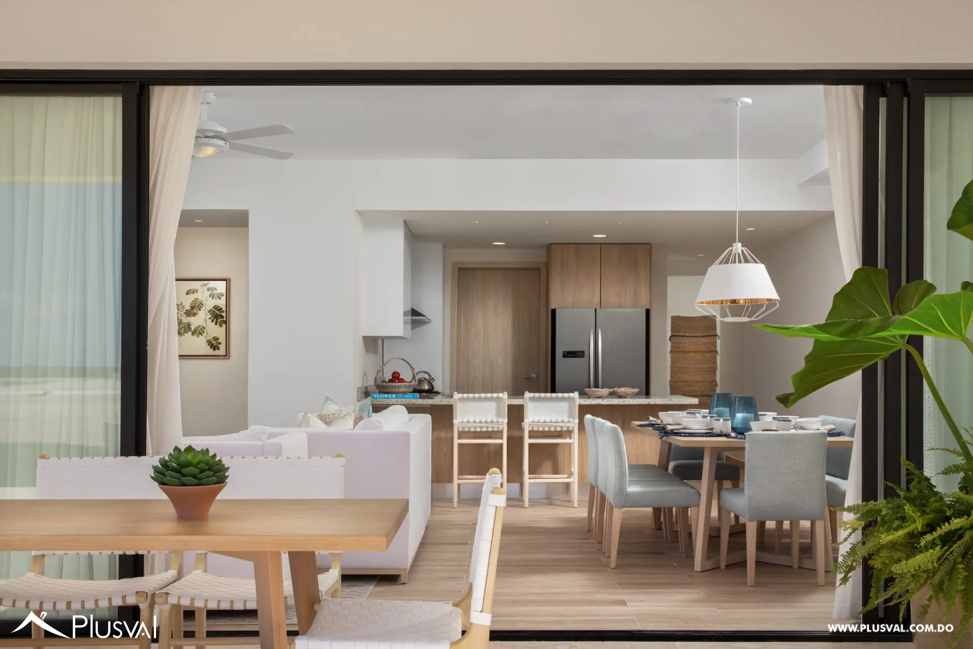 Proyecto de apartamentos de 2 y 3 habitaciones en Punta Cana 465994