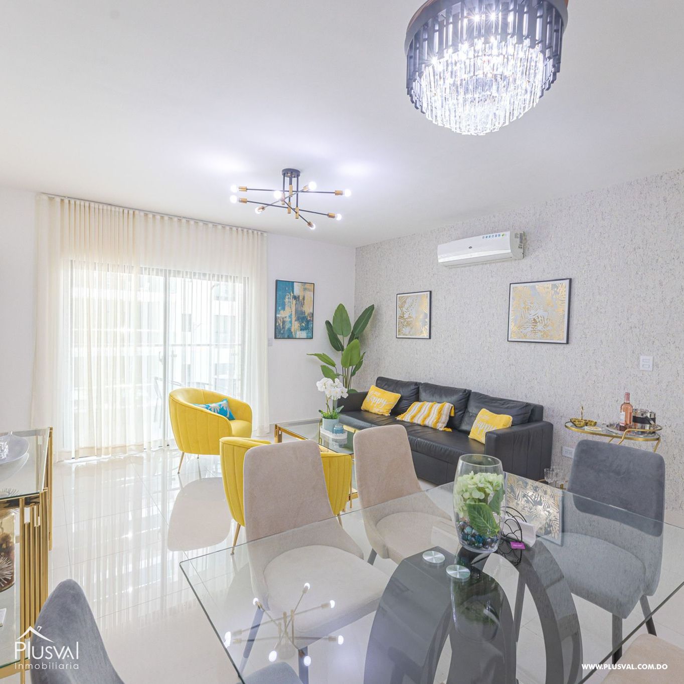 Exclusivo Apartamento Amueblado de 3 Habitaciones 245020