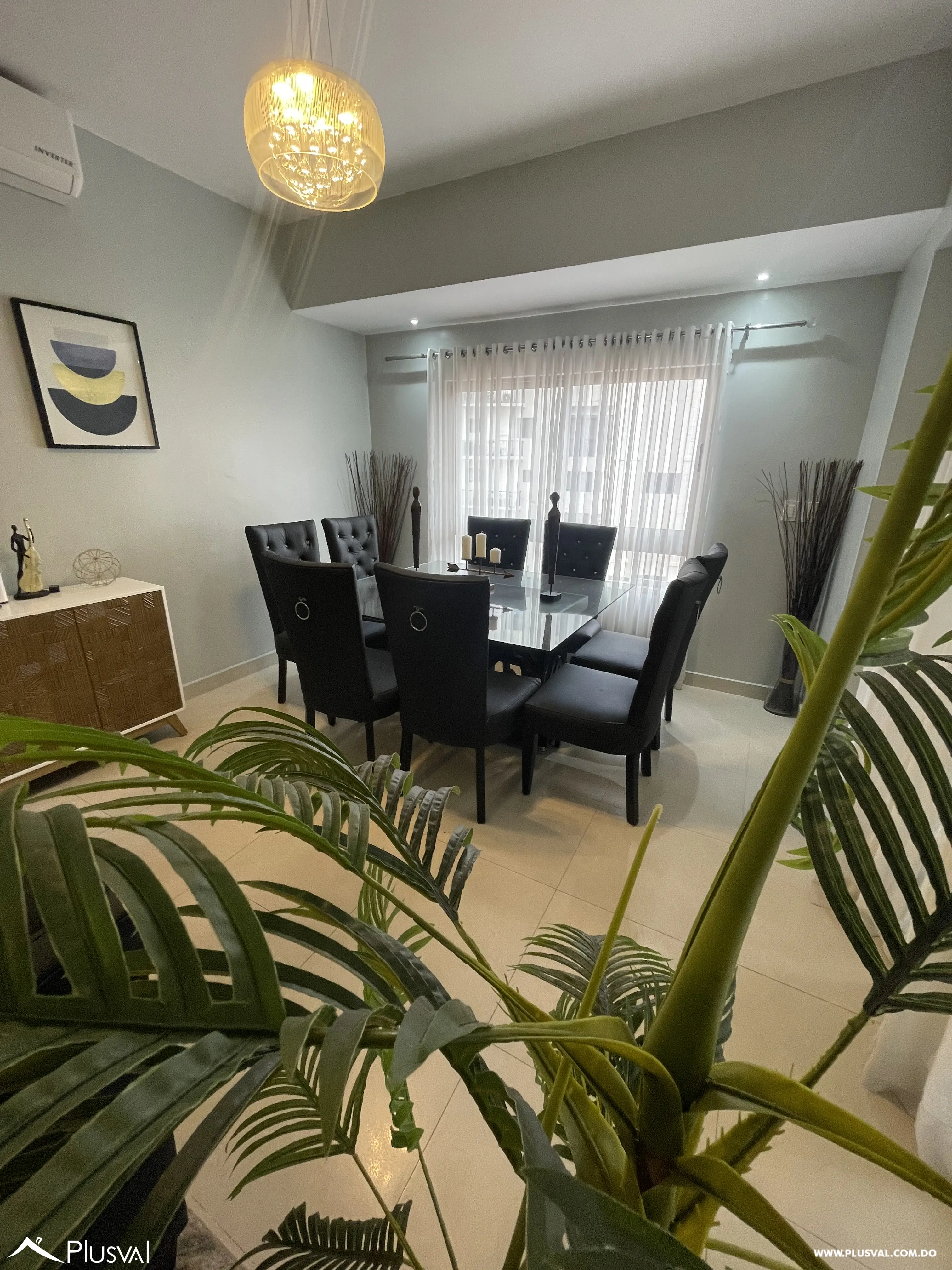 Apartamento amueblado en alquiler en Naco 460647