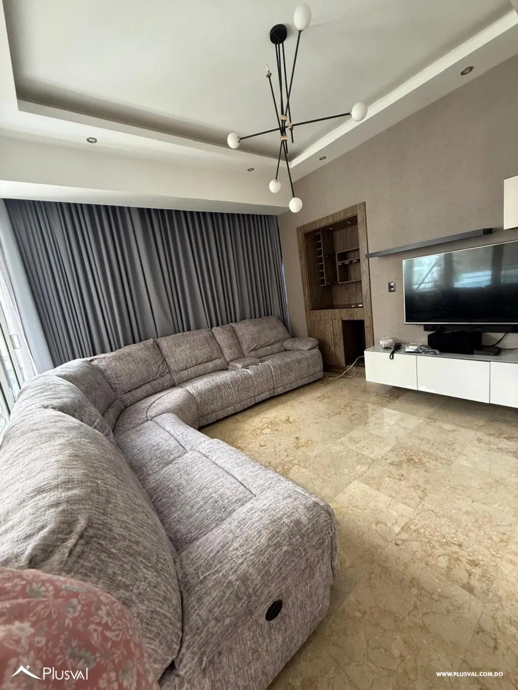 Venta de apartamento amueblado en los Cacicazgos 453982