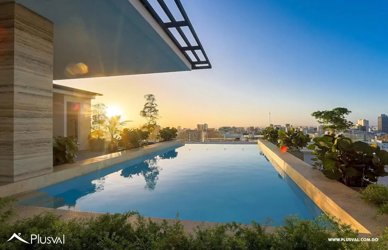Moderno apartamento en venta amueblado  en exclusiva torre de  Piantini 462655