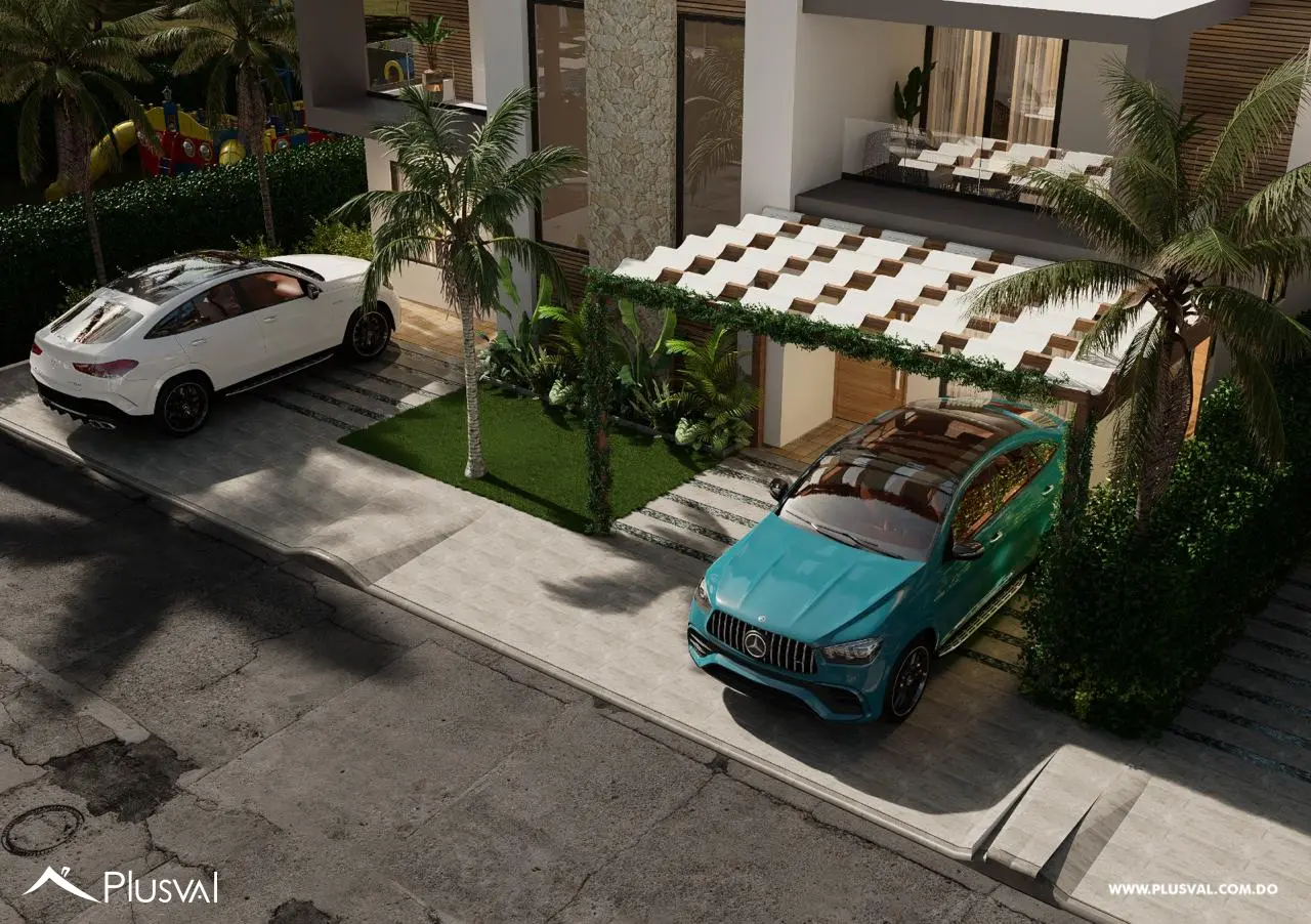 Villas privadas de 3 habitaciones en Punta Cana 461801