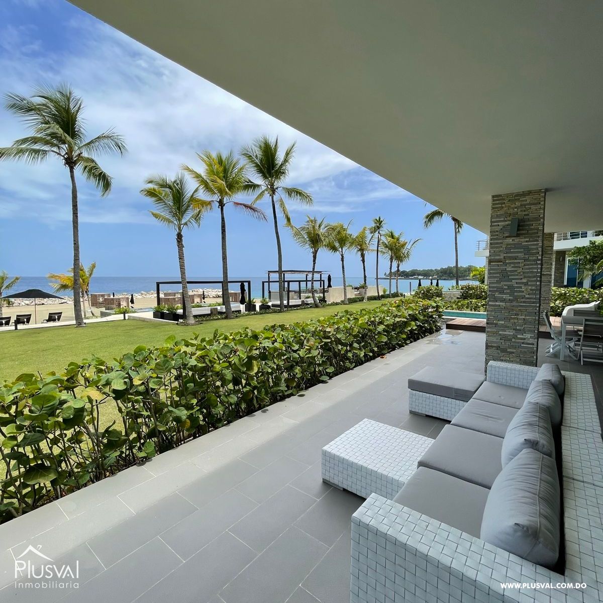 Hermoso Apartamento de 3 Habitaciones con vista Directa al Mar, en Proyecto Cerrado . 342357