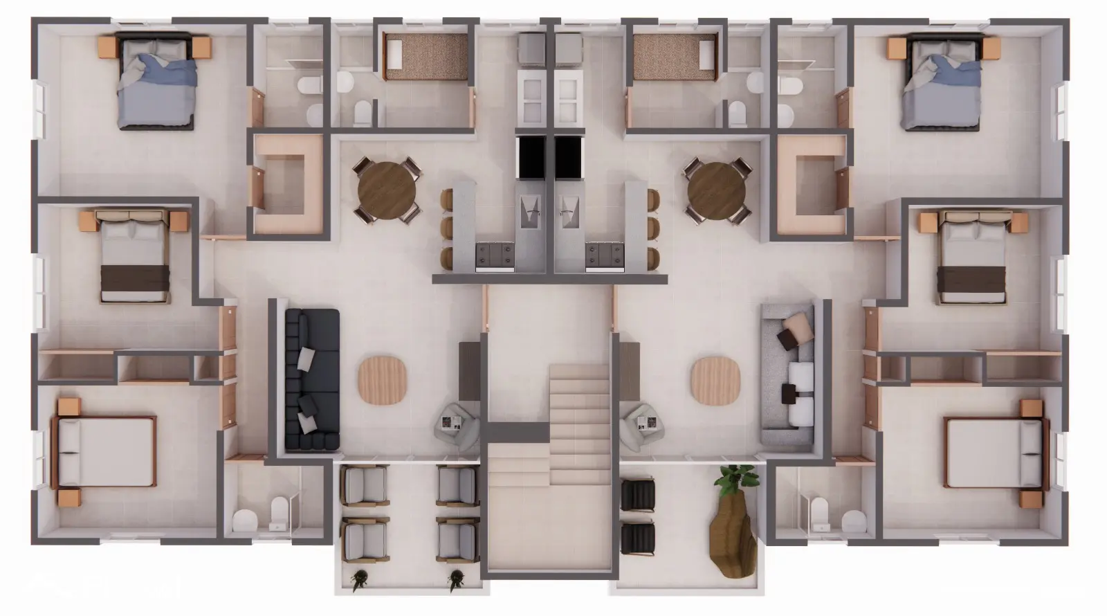 Edificio de Aparamentos de 3 Habitaciones Próximo al Mirador Norte 510228