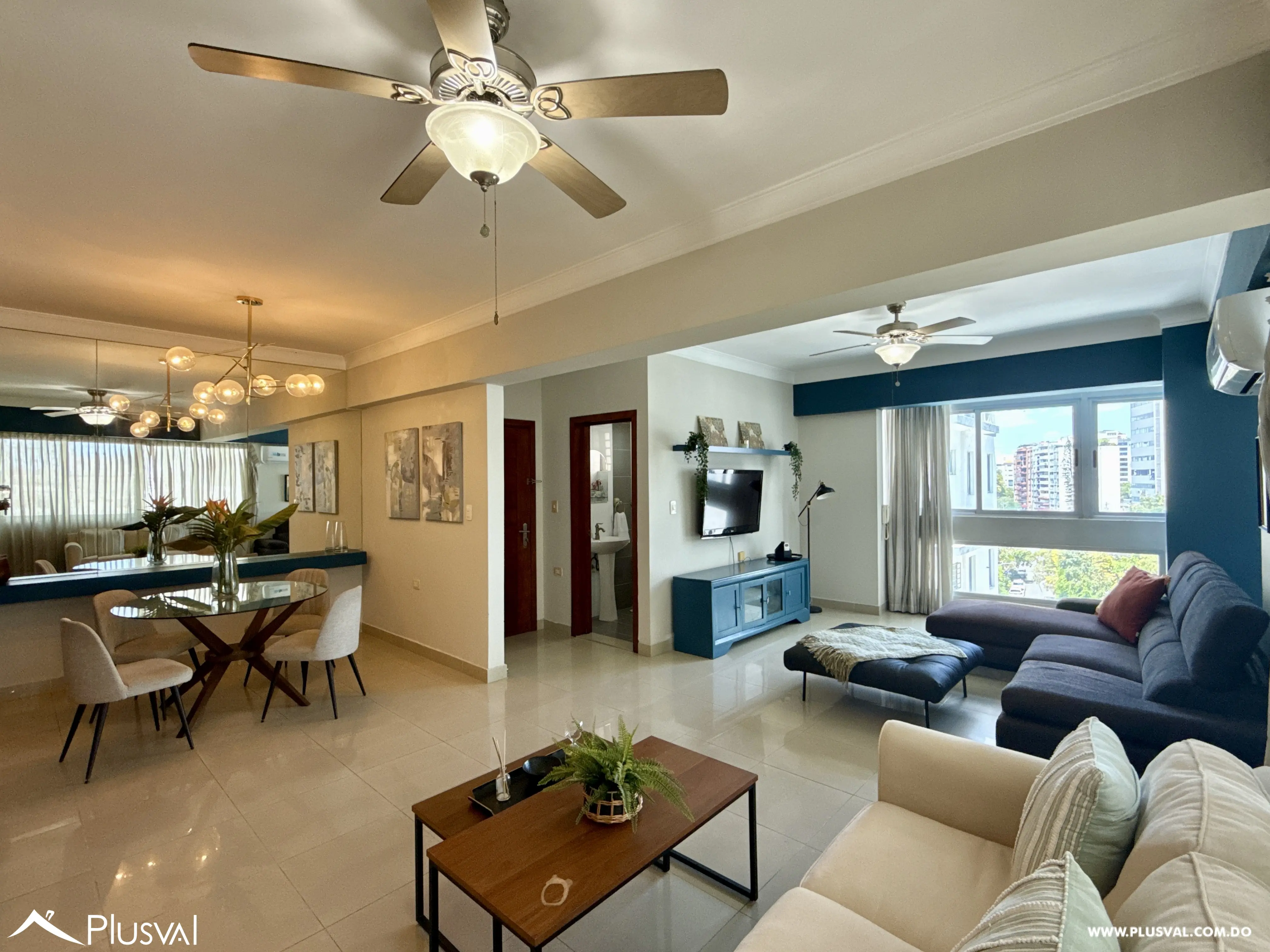 Amplio Apartamento Clásico en Naco, 2 Habs, 2 Parqueos y Área social con piscina 503426