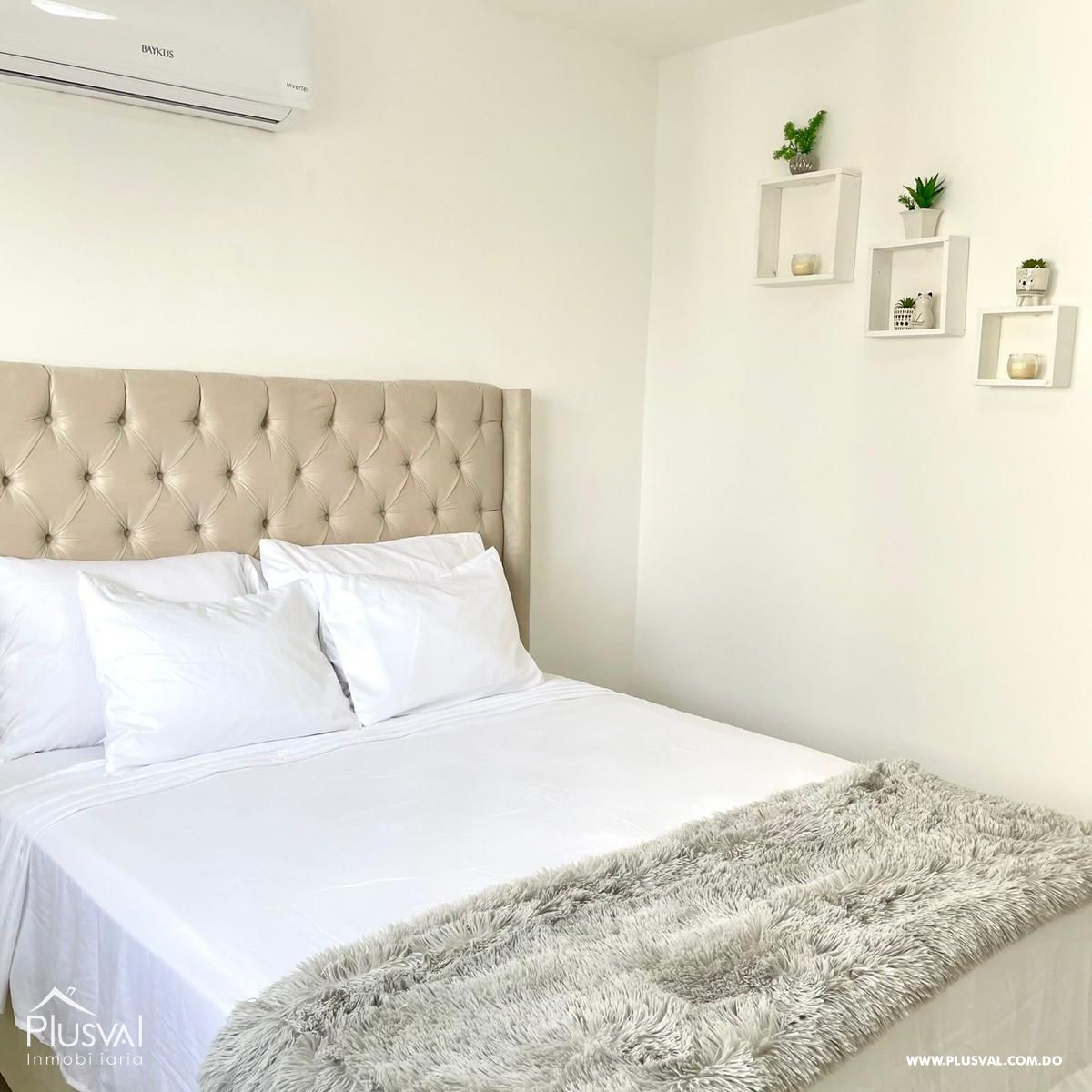 Apartamento en Alquiler Amueblado en Residencial Cerrado 399216