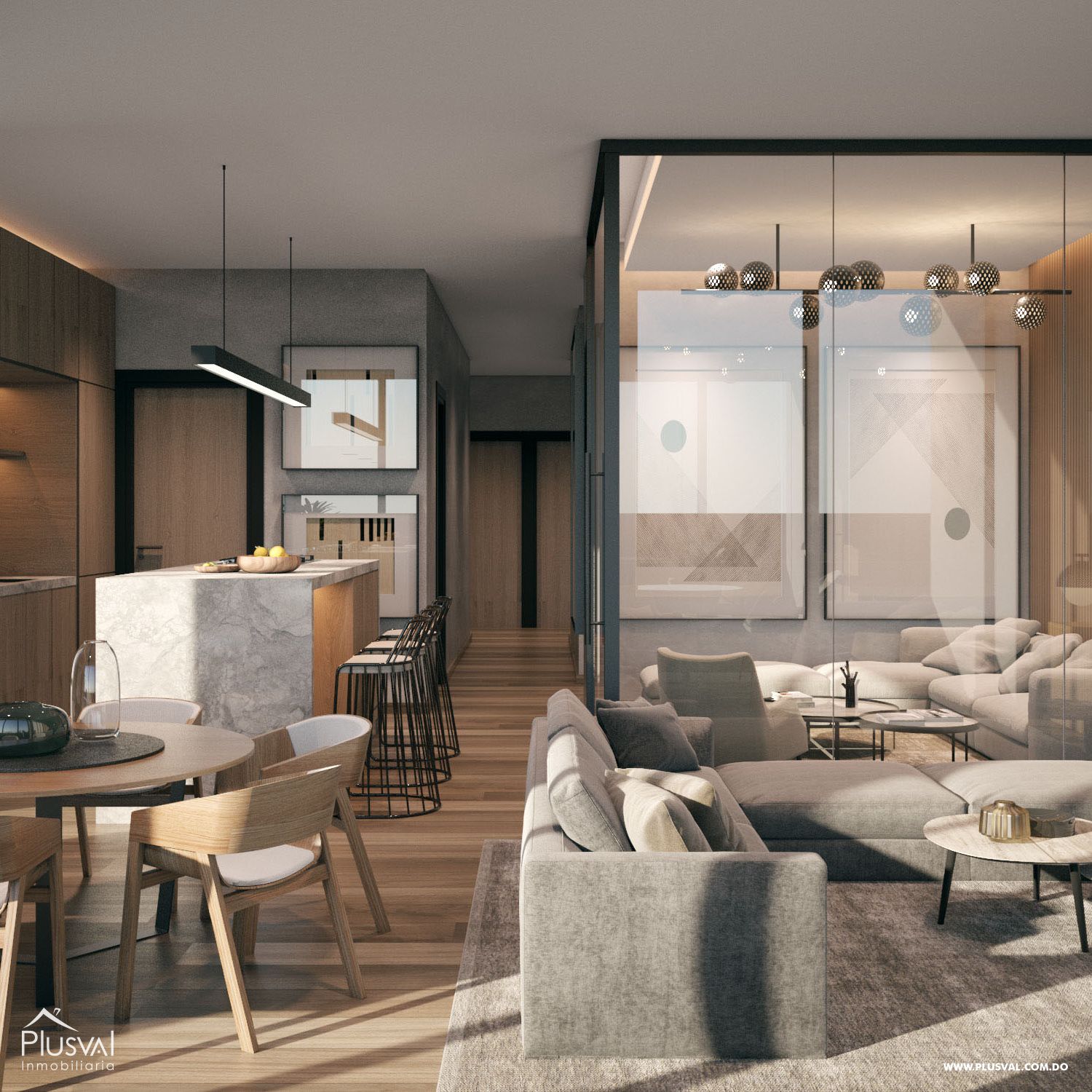 Proyecto de apartamentos en Evaristo Morales en venta 292561