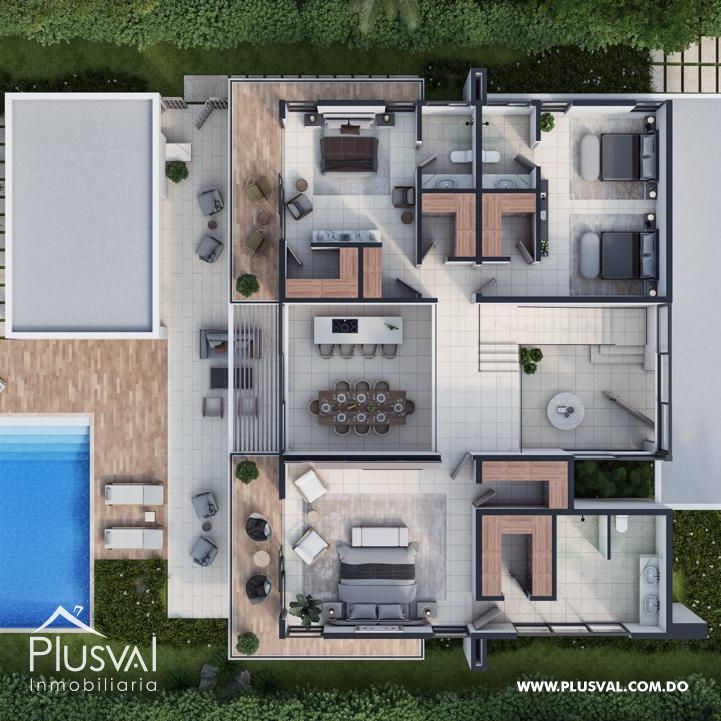 Villa de lujo en venta en Cap Cana a minutos de playa juanillo 438718