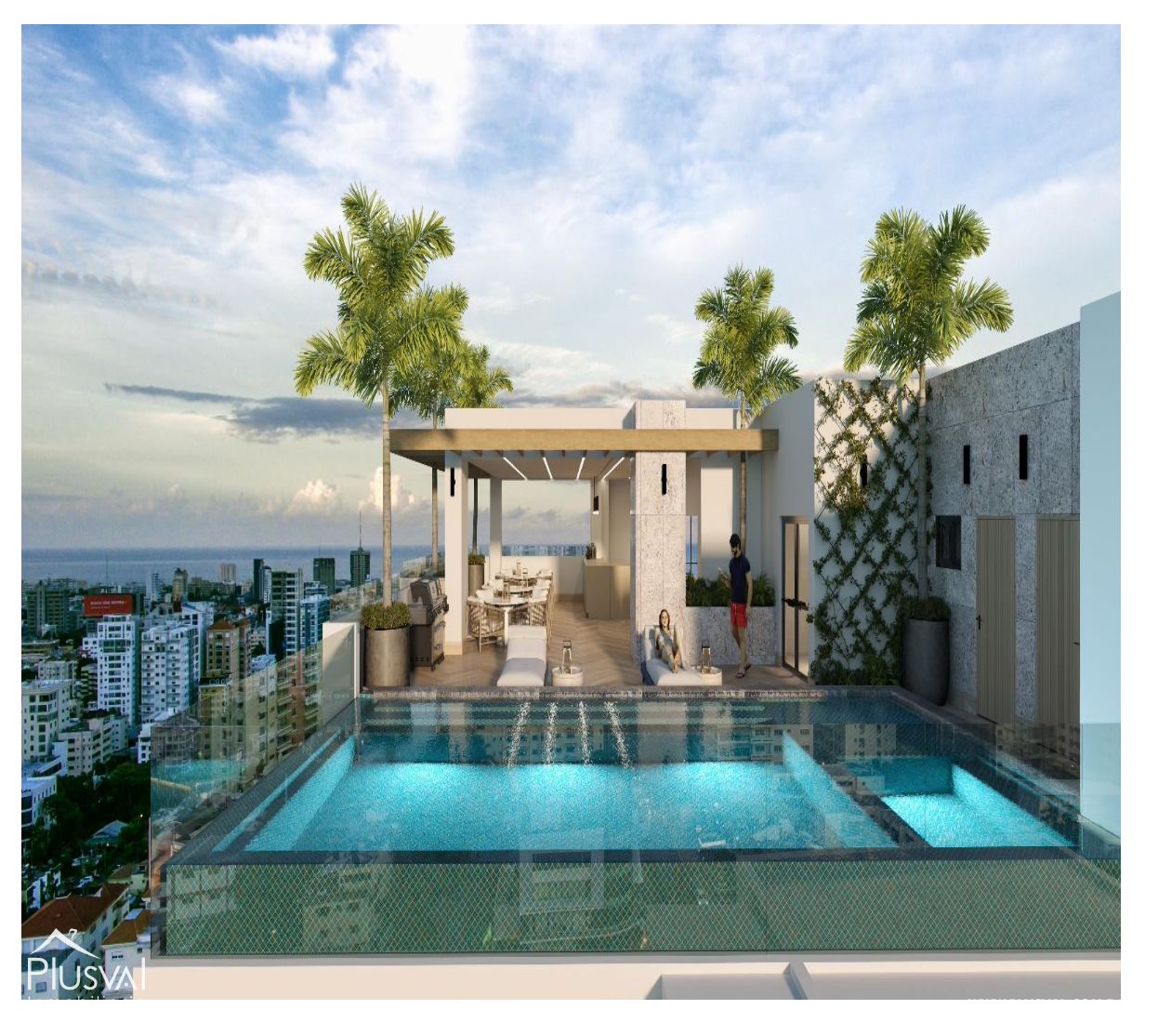 Apartamento en venta, Evaristo Morales 175342