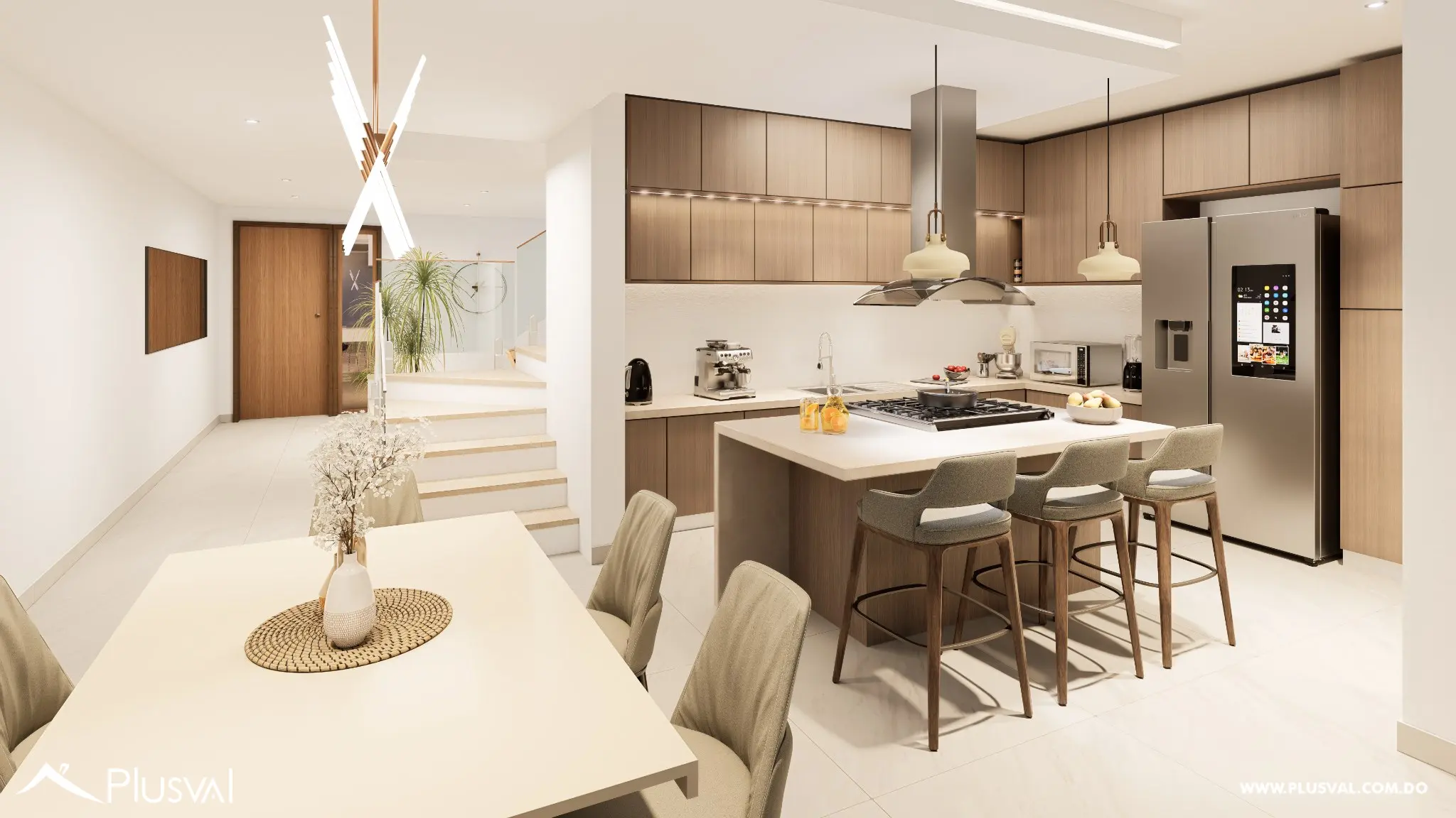 SUNSOL Townhouse de 3 Habitaciones en Vista Cana | Piscina Privada y Estilo de Vida Exclusivo 525318