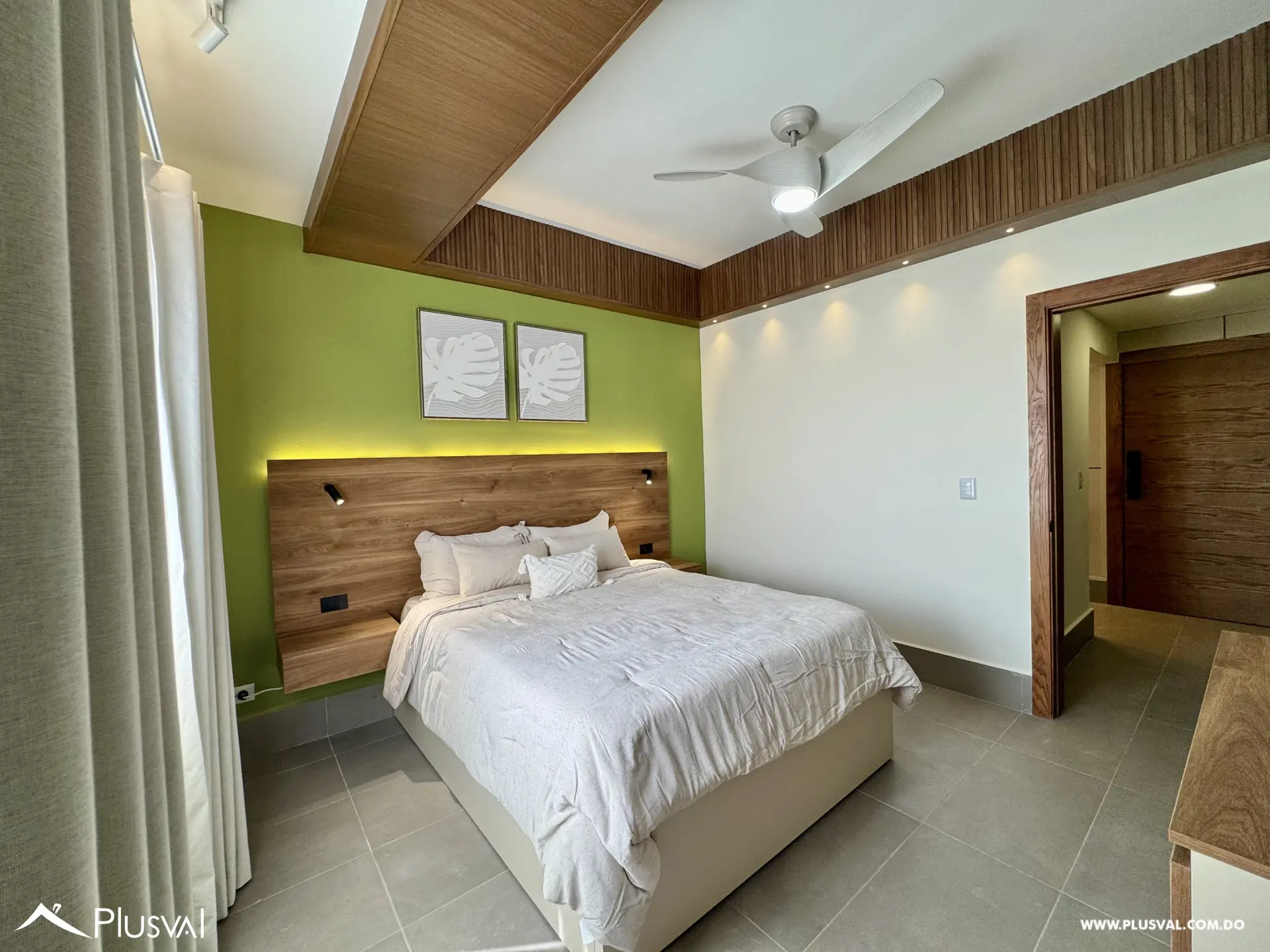 Alquilo Maravilloso Apto de 1h. en Piso Alto en Piantini 519098