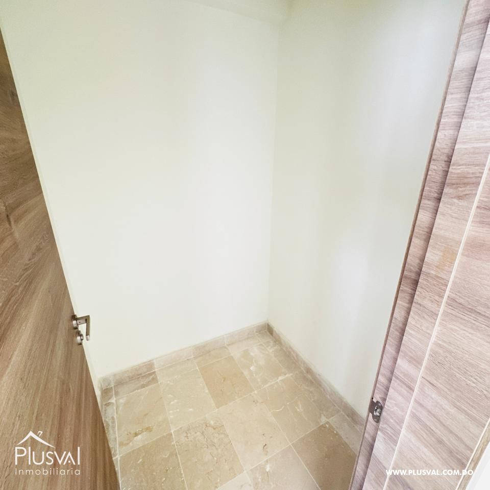Apartamento moderno a estrenar en Serrallés con balcón y amenidades de primera 498662