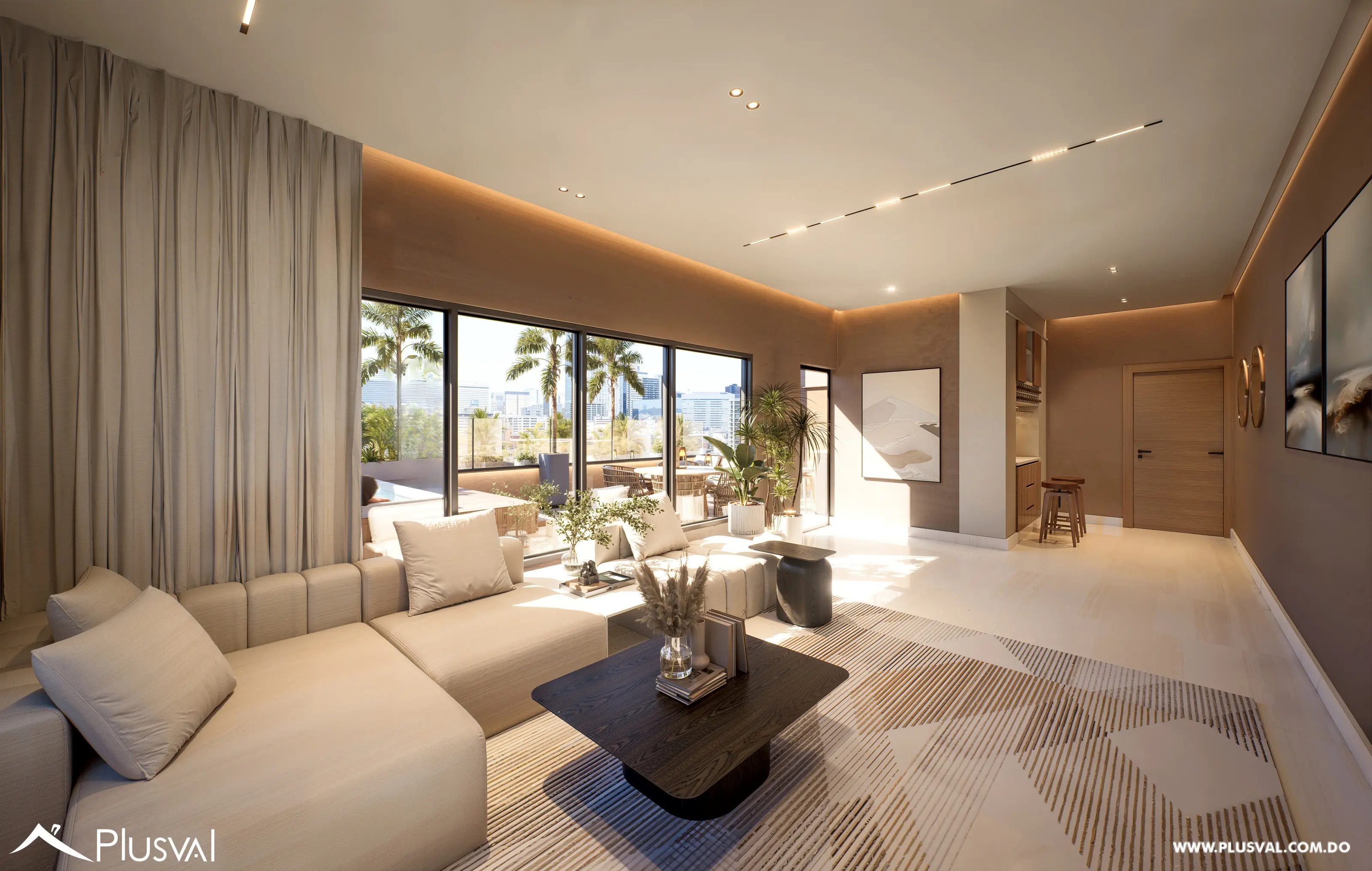 Proyecto residencial en Bella Vista, Santo Domingo: gimnasio, jacuzzi y BBQ 535324