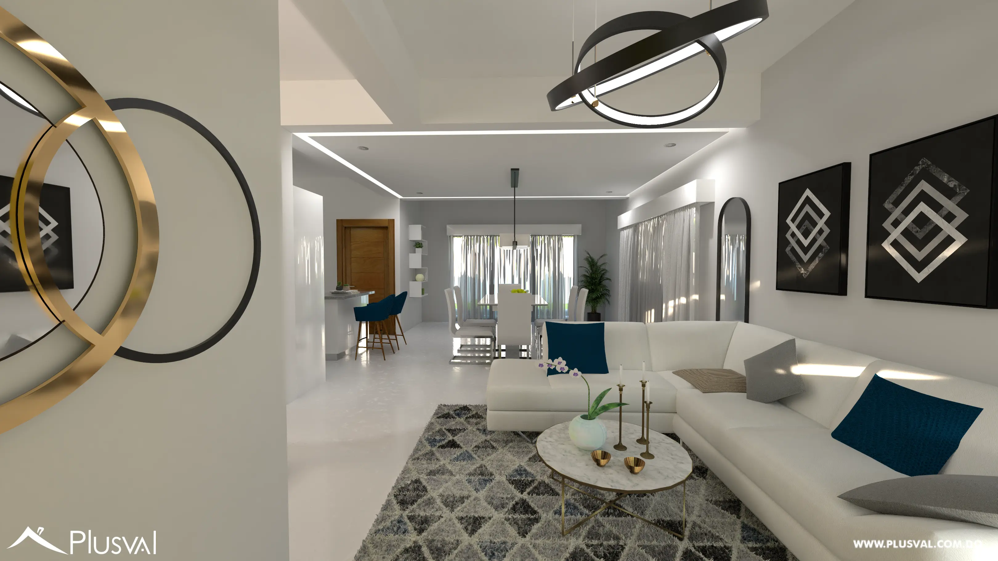 Hermosa villa De 3 habitaciones en Punta cana 497751