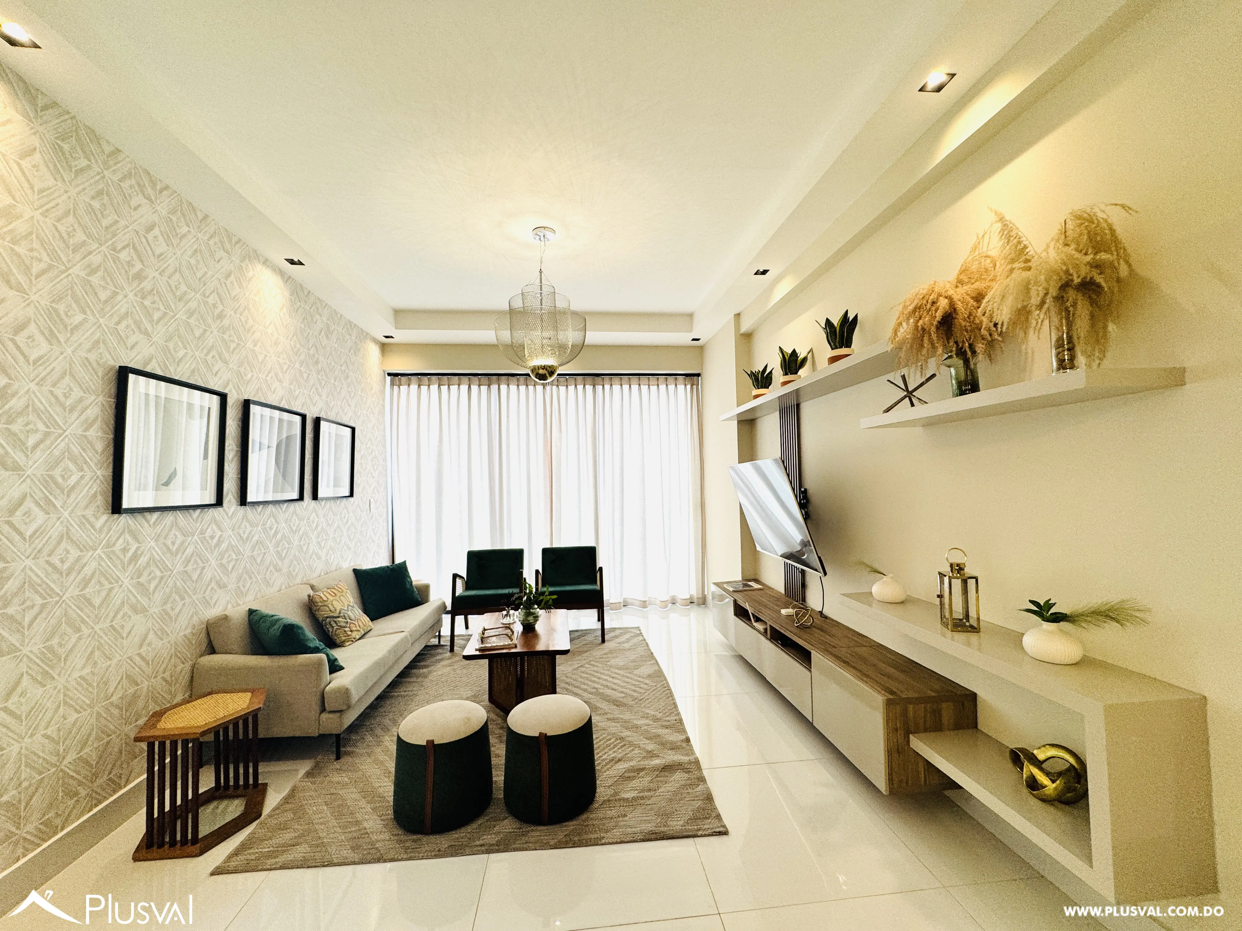 Moderno apartamento en venta amueblado  en exclusiva torre de  Piantini 462677