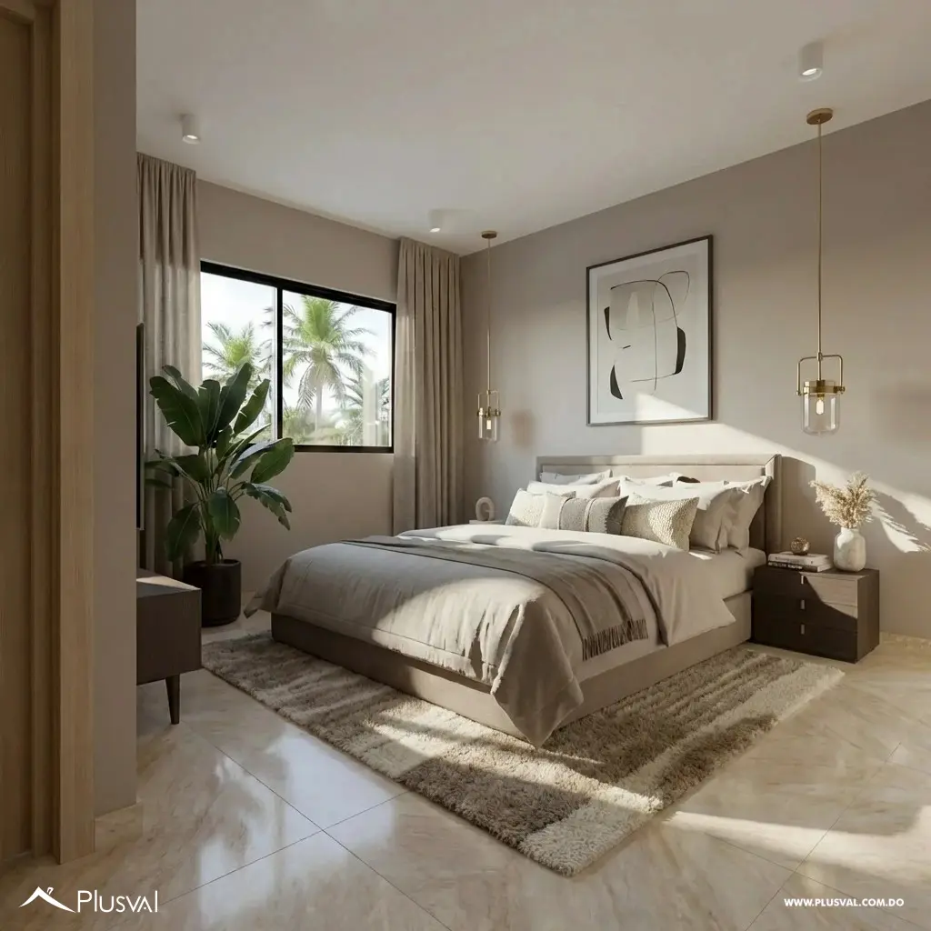 Apartamento de 2 Habitaciones en Zona Residencial de Bavaro PuntaCana. Ever Graden Life PC 536259