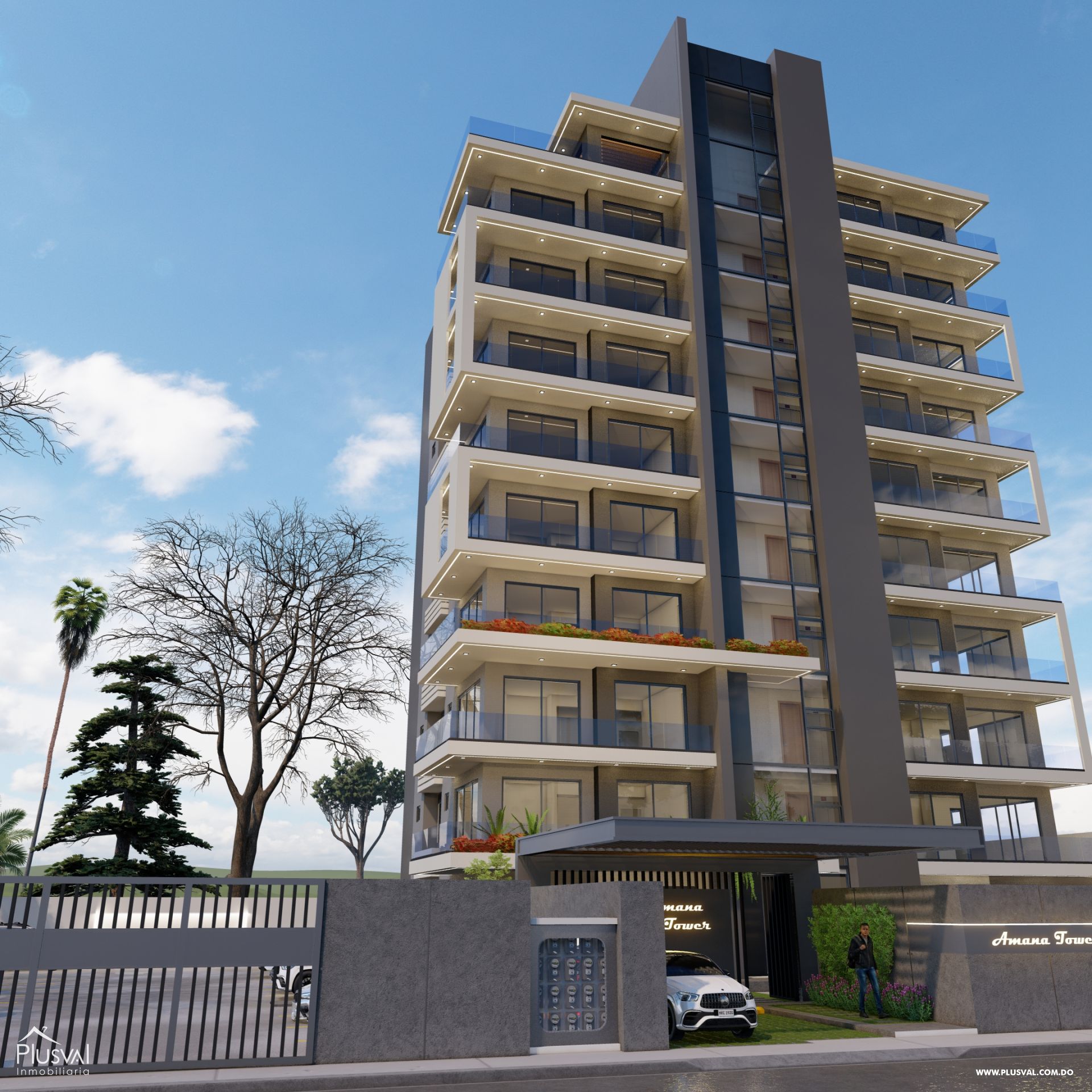 Amplio apartamento en venta en plano en la Urbanización Thomen 418623