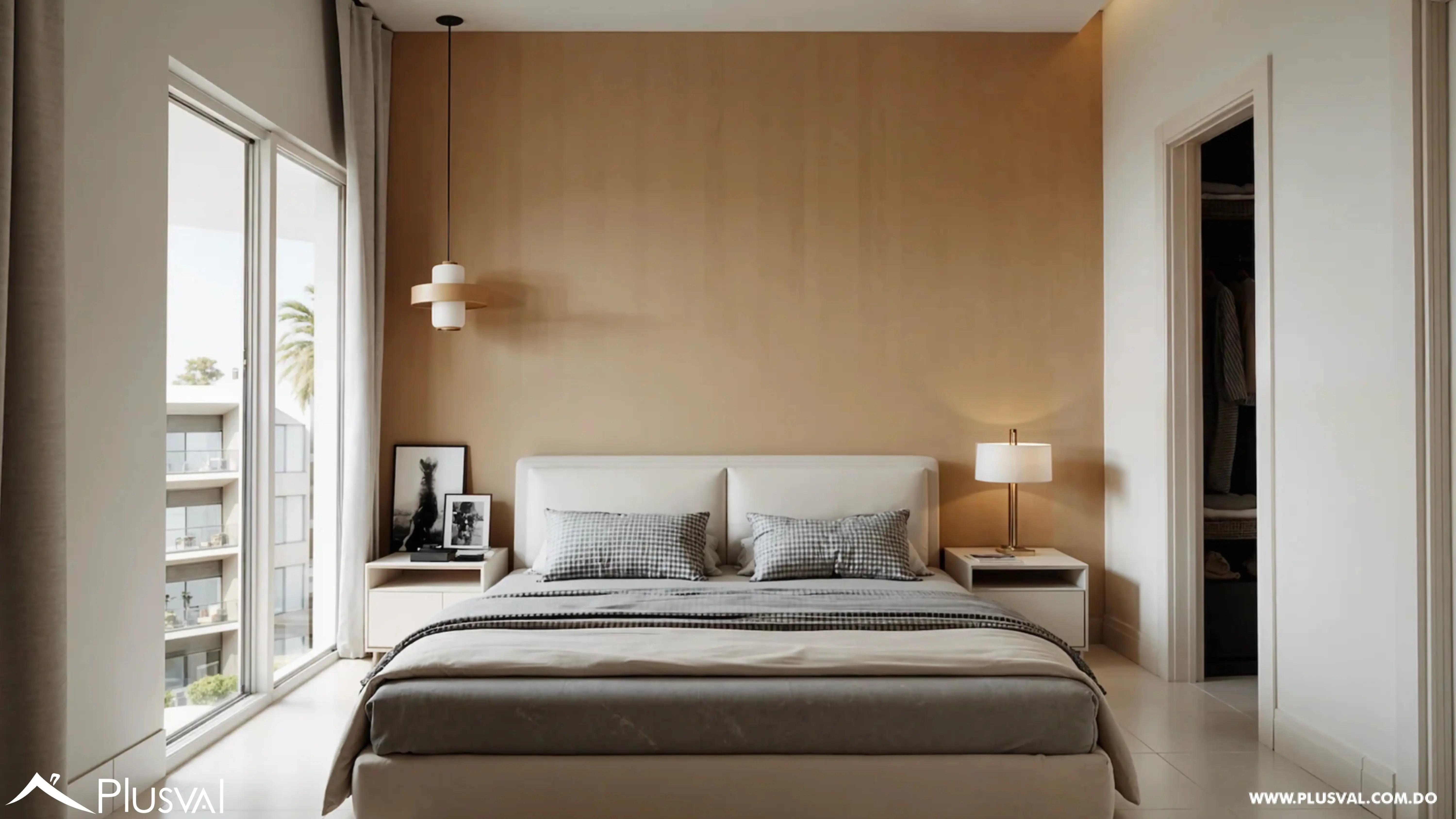 Apartments 2 habitaciones con Walk in Closet + Rooftop en Vista Cana con linea blanca 509909