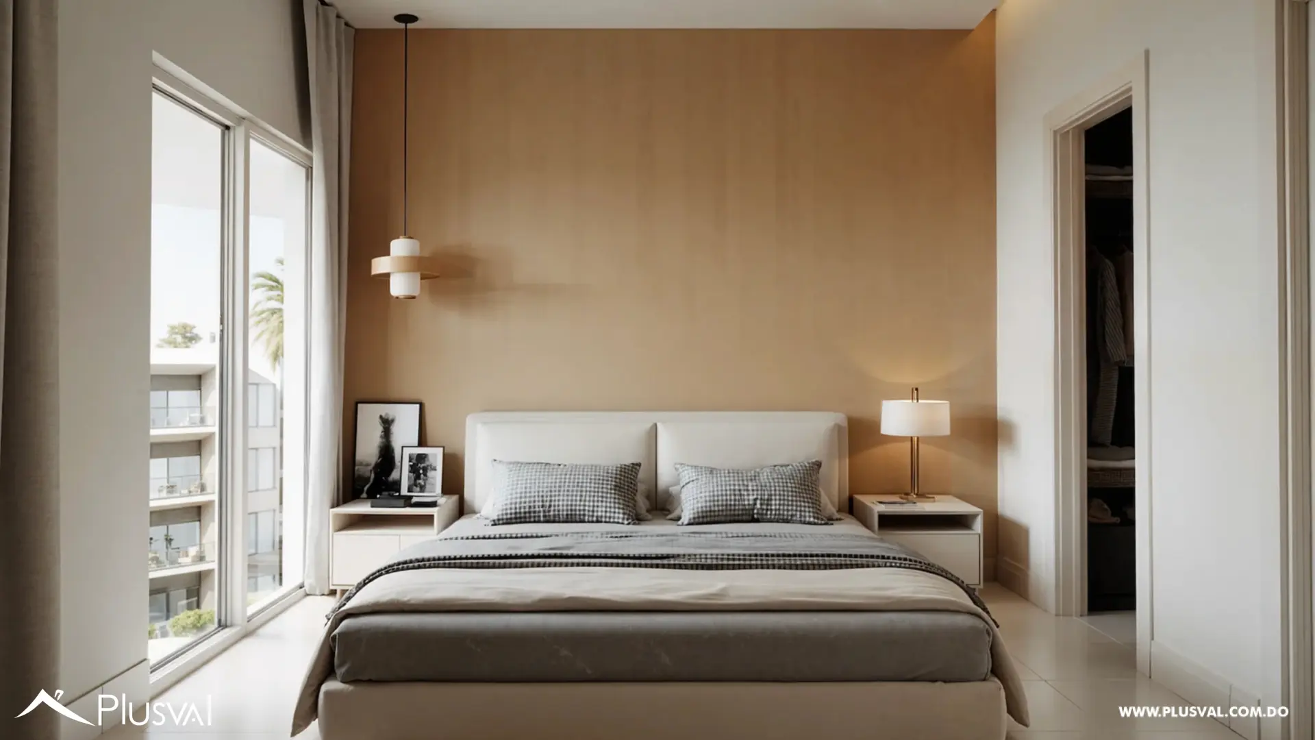 Apartments 2 habitaciones con Walk in Closet + Rooftop en Vista Cana con linea blanca 509909