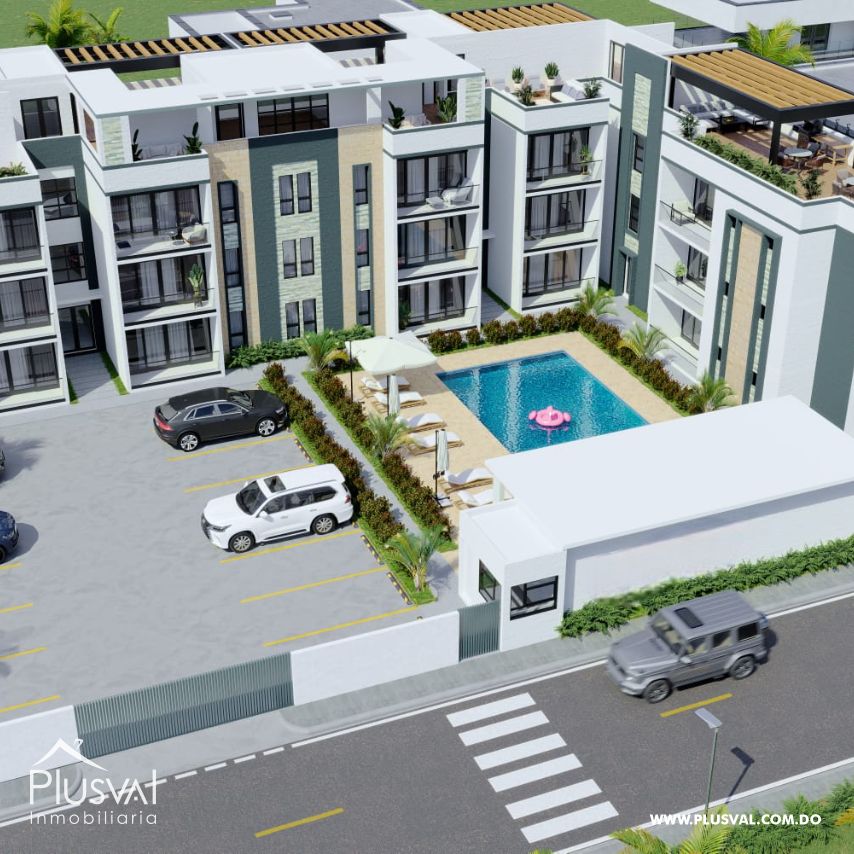 Apartamentos en venta en Bávaro, Punta Cana 386116