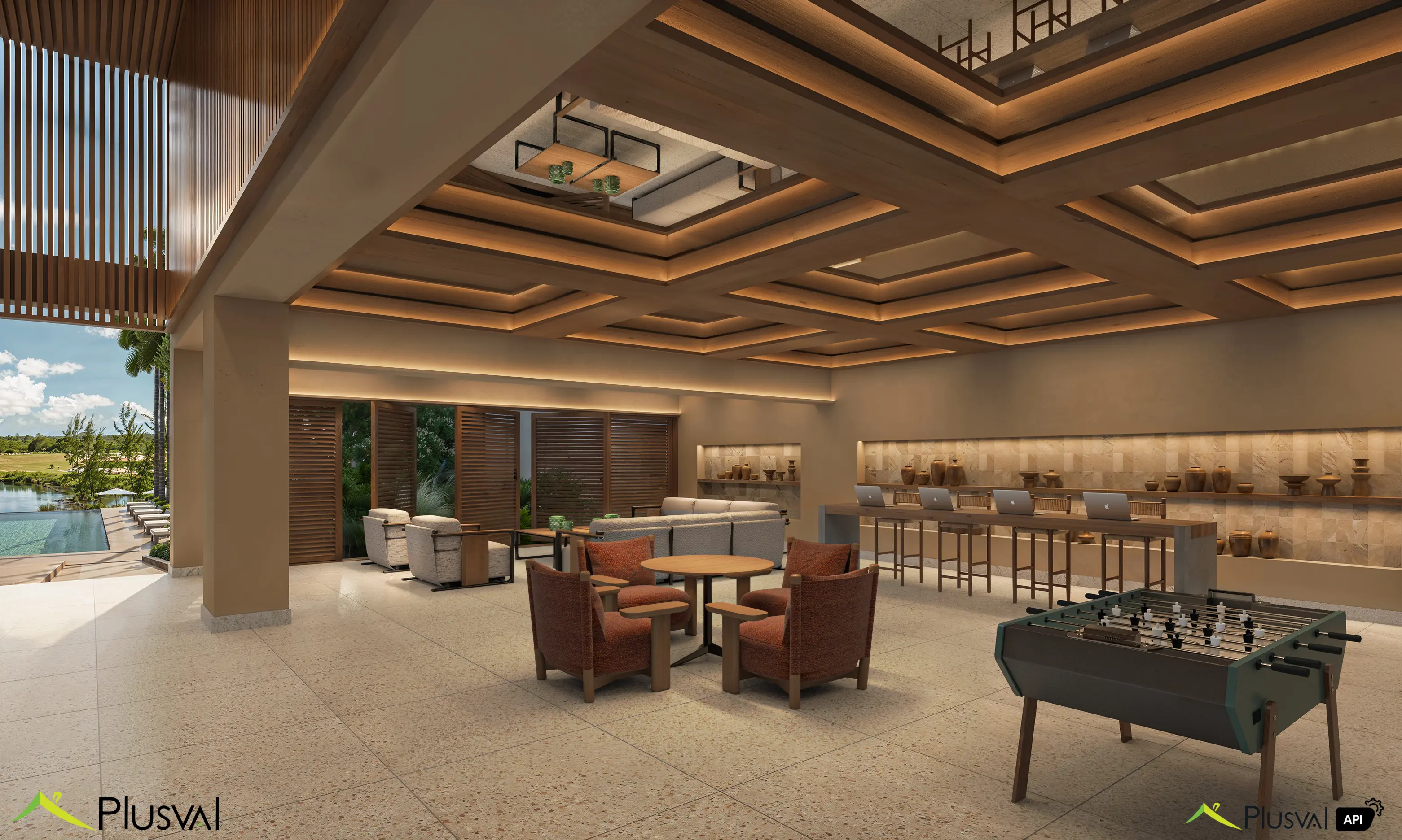 Apartamento Pent House con vista al lago en venta, en Cap Cana 449681