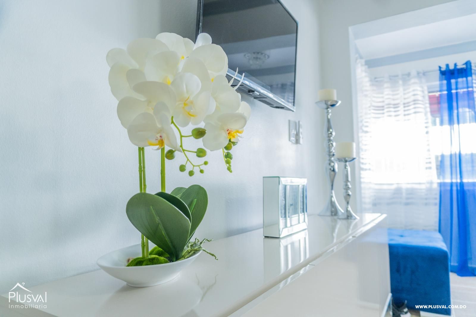 Espectacular apartamento amueblado en alquiler 474472