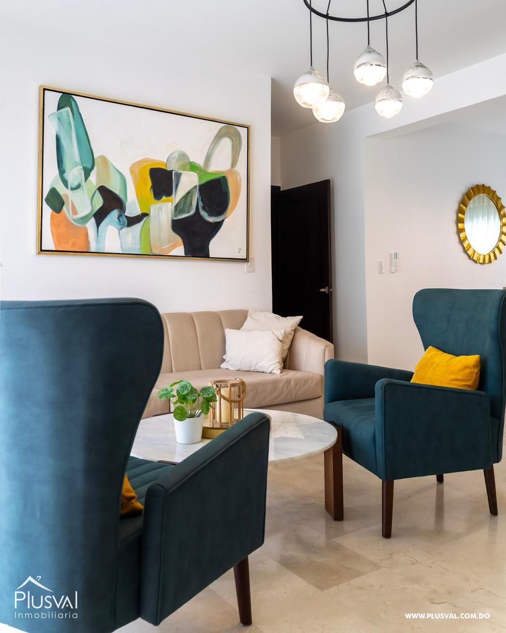 Apartamento en alquiler amueblado en Torre de Lujo. 492040