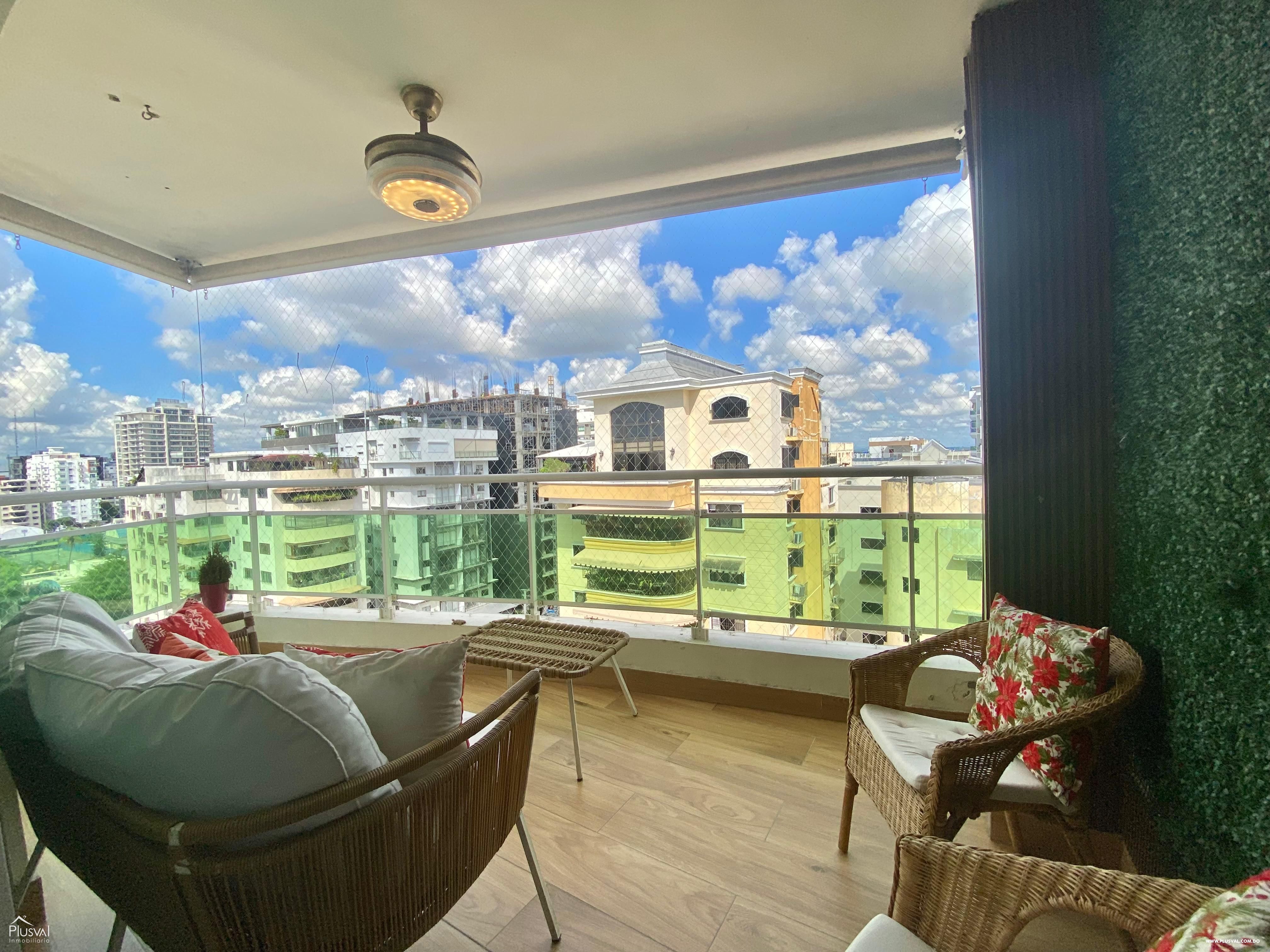 Alquilo Maravilloso Apto Amueblado en una de las Zonas mas Exclusivas de  Naco 471754