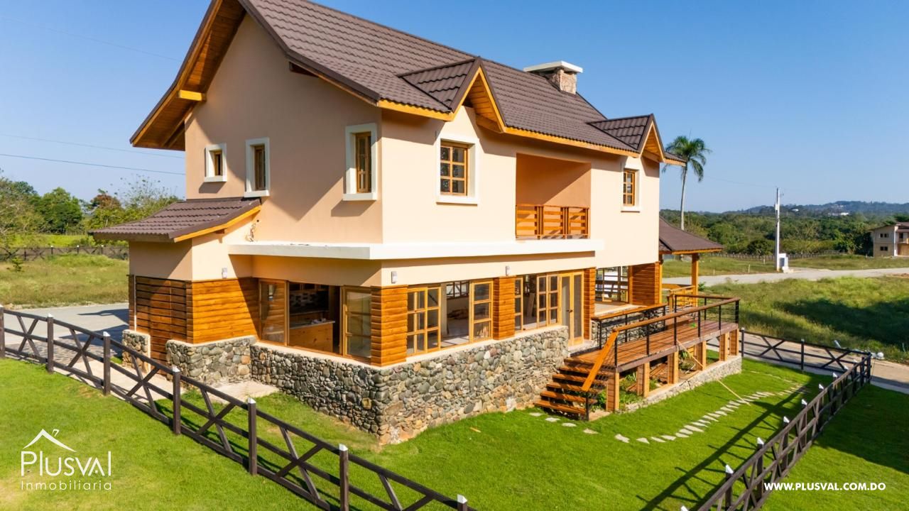 Villa de ensueño en venta, Jarabacoa, zona Colorao 455998