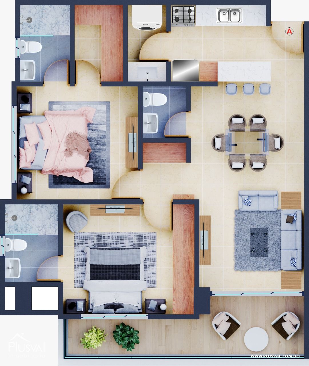 Hermoso proyecto en venta, Naco. 180282