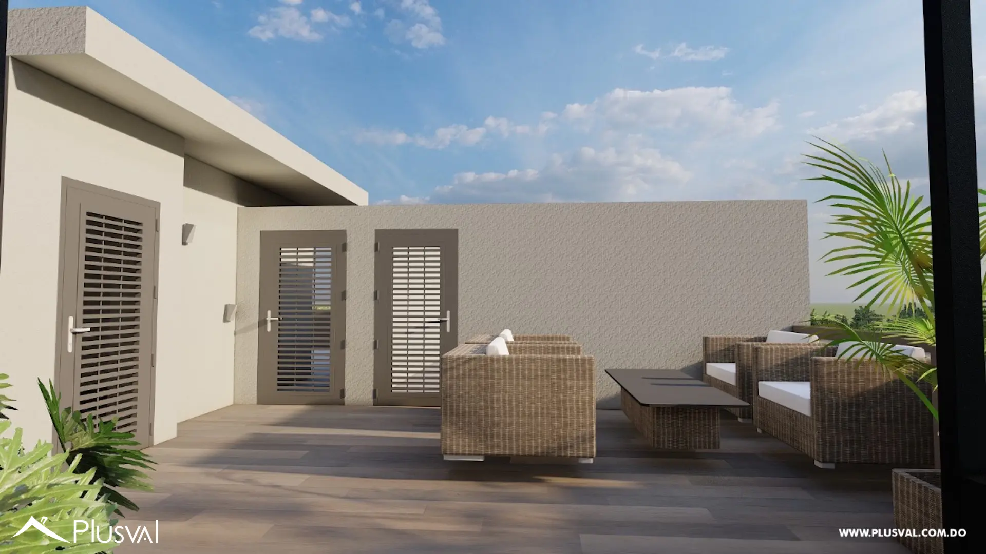 Proyecto de apartamentos en venta de dos y tres habitaciones en Santo Domingo Oeste. 453244