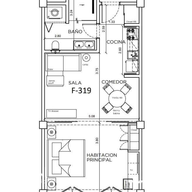 Apartamento venta en Reserva Real, Punta Cana 422444