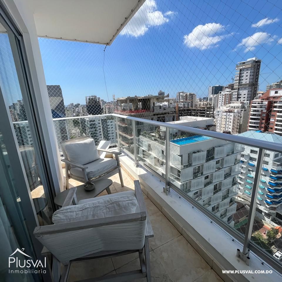 Apartamento amueblado en alquiler en el sector de Piantini 347417