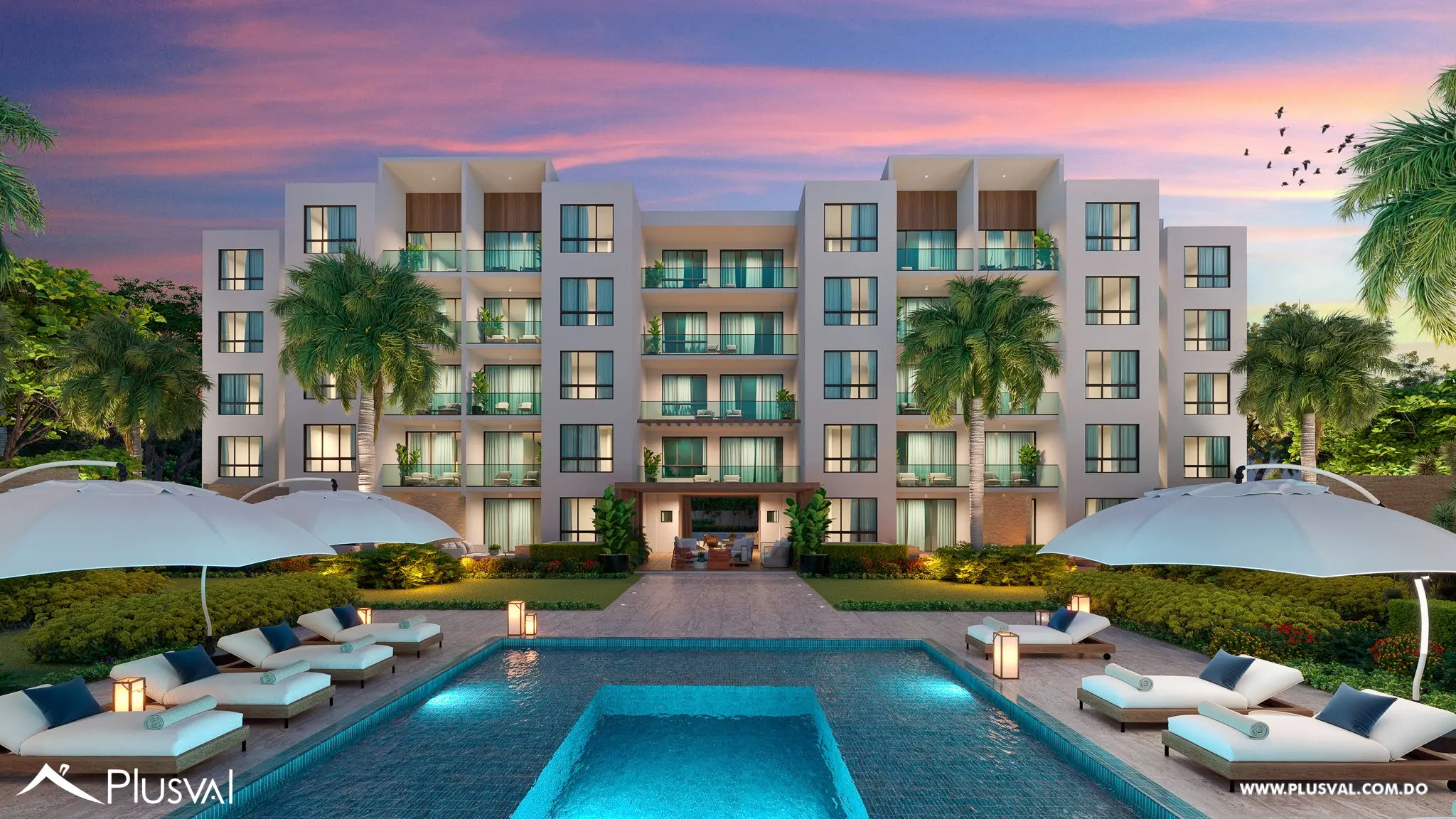 Proyecto de apartamentos de 3 habitaciones en Punta Cana 465882