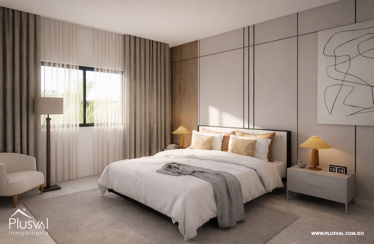 Elegante casa de dos niveles en Venta en Punta Cana Village West 481770