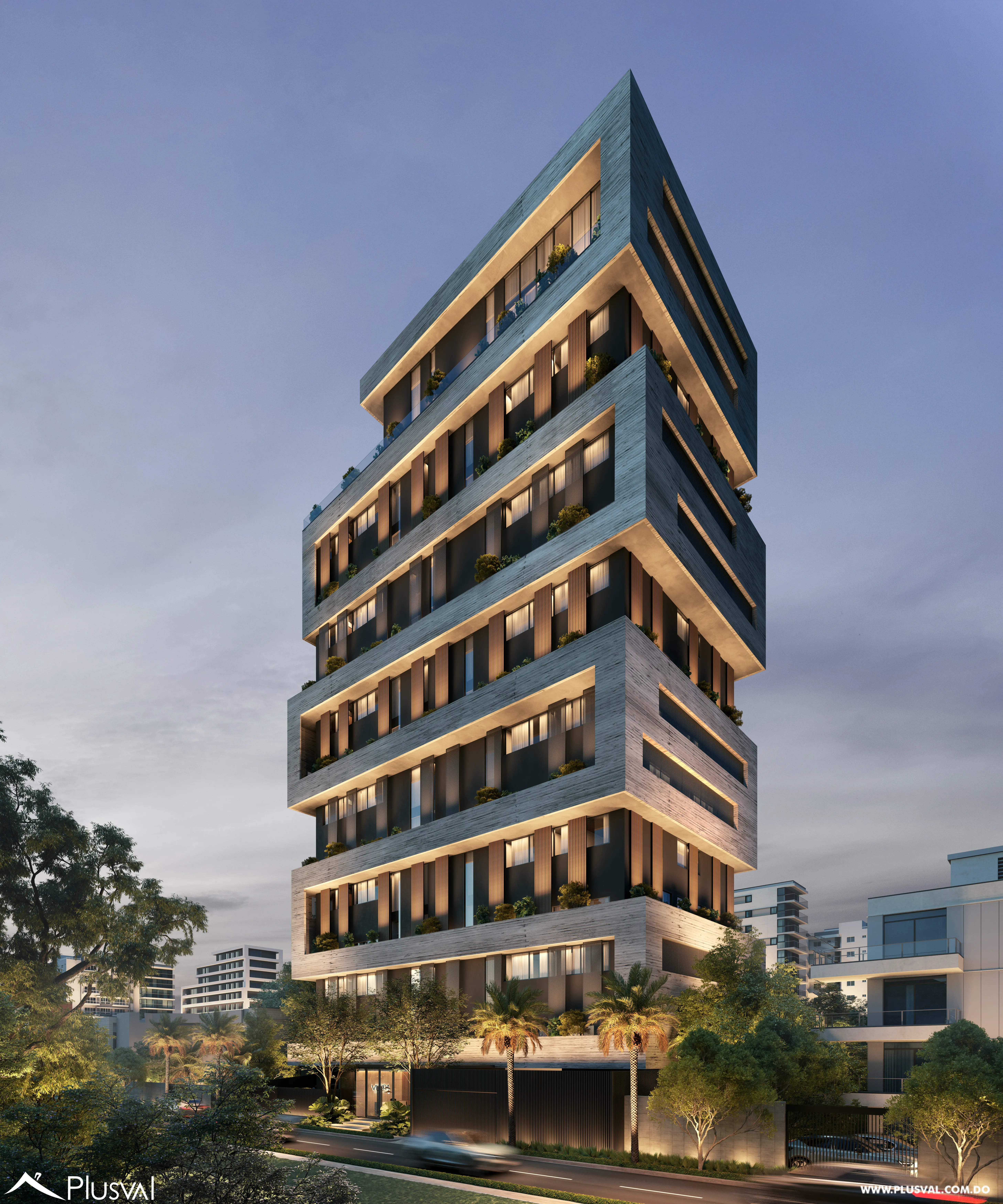 Proyecto de apartamentos de lujo en venta con diseño moderno y excelentes amenidades 481531