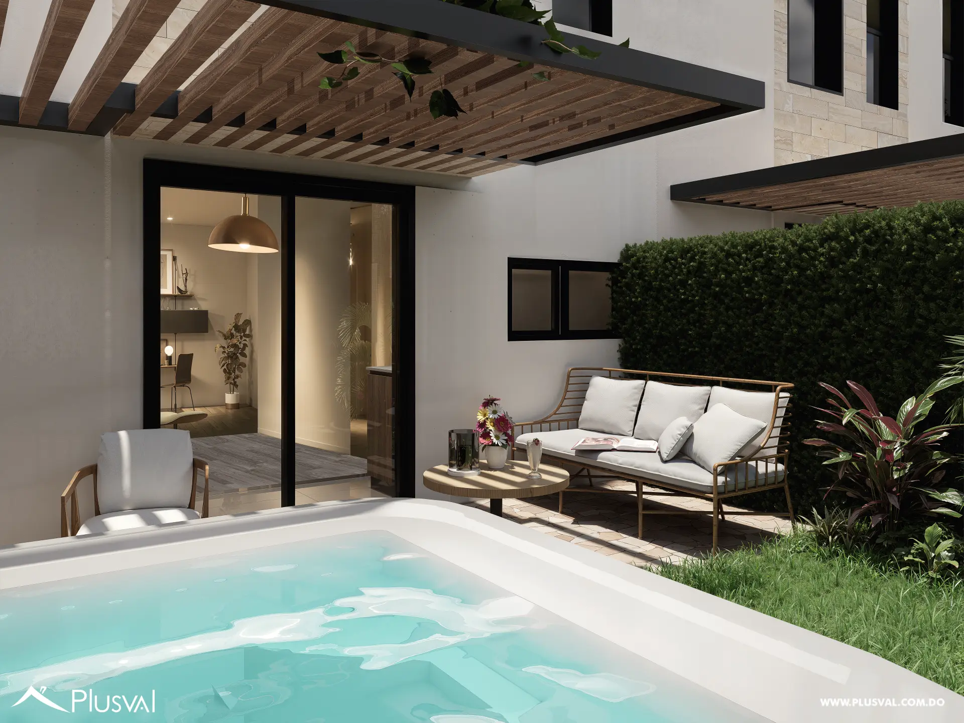 Villas Coral II | Townhouses de 2 Habitaciones en Punta Cana 531388